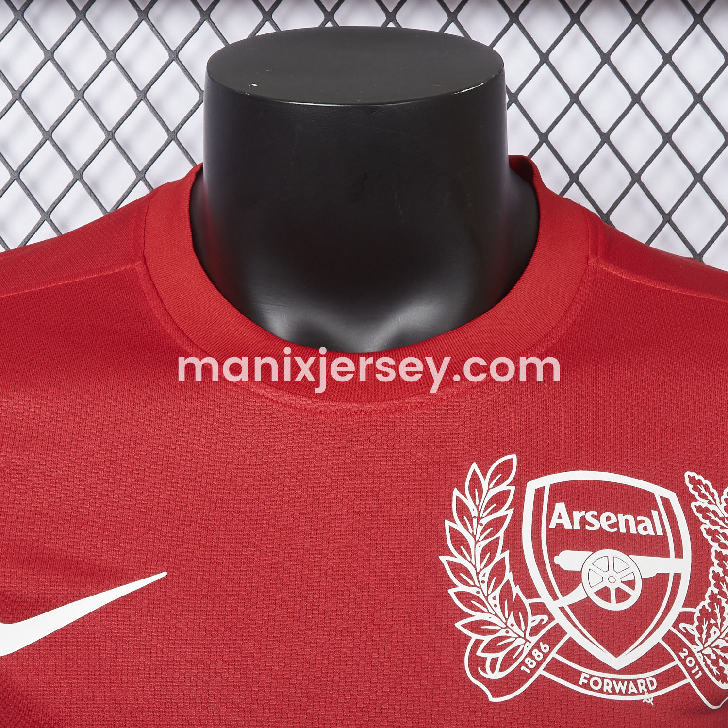 ManixJersey.com | Retro Arsenal 2011-12 Home Long Sleeve Jersey - Player Version -Customize Name, Number and Patch | Worldwide Shipping