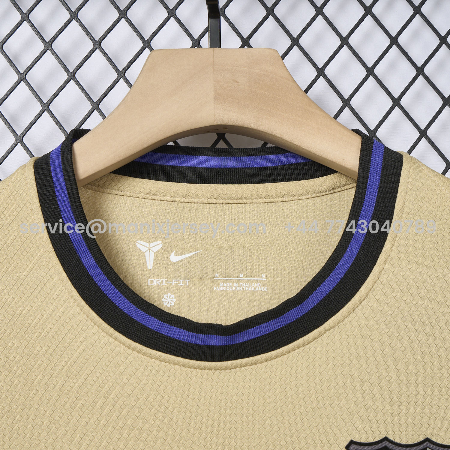 ManixJersey.com | Barcelona 25-26 Away Jersey - Fans Version -Customize Name, Number and Patch | Worldwide Shipping