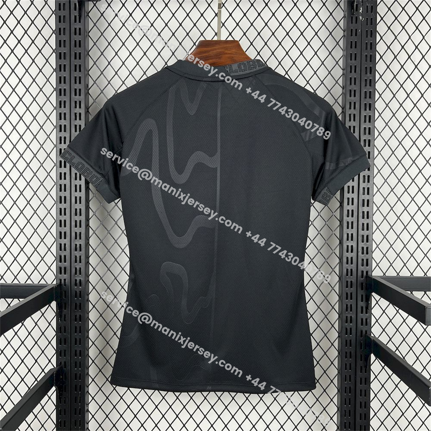 ManixJersey.com | Women's Paysandu 25-26 Third Black Unsponsored Jersey -Customize Name, Number and Patch | Worldwide Shipping