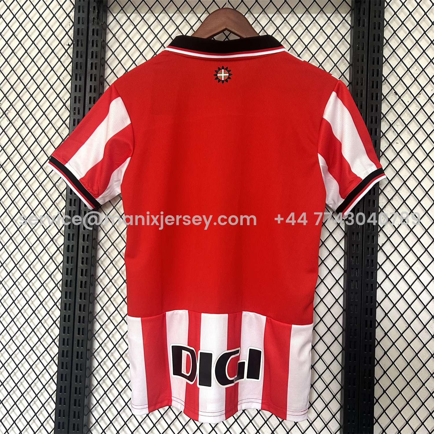 ManixJersey.com | Athletic Bilbao 25-26 Home Jersey - Fans Version -Customize Name, Number and Patch | Worldwide Shipping