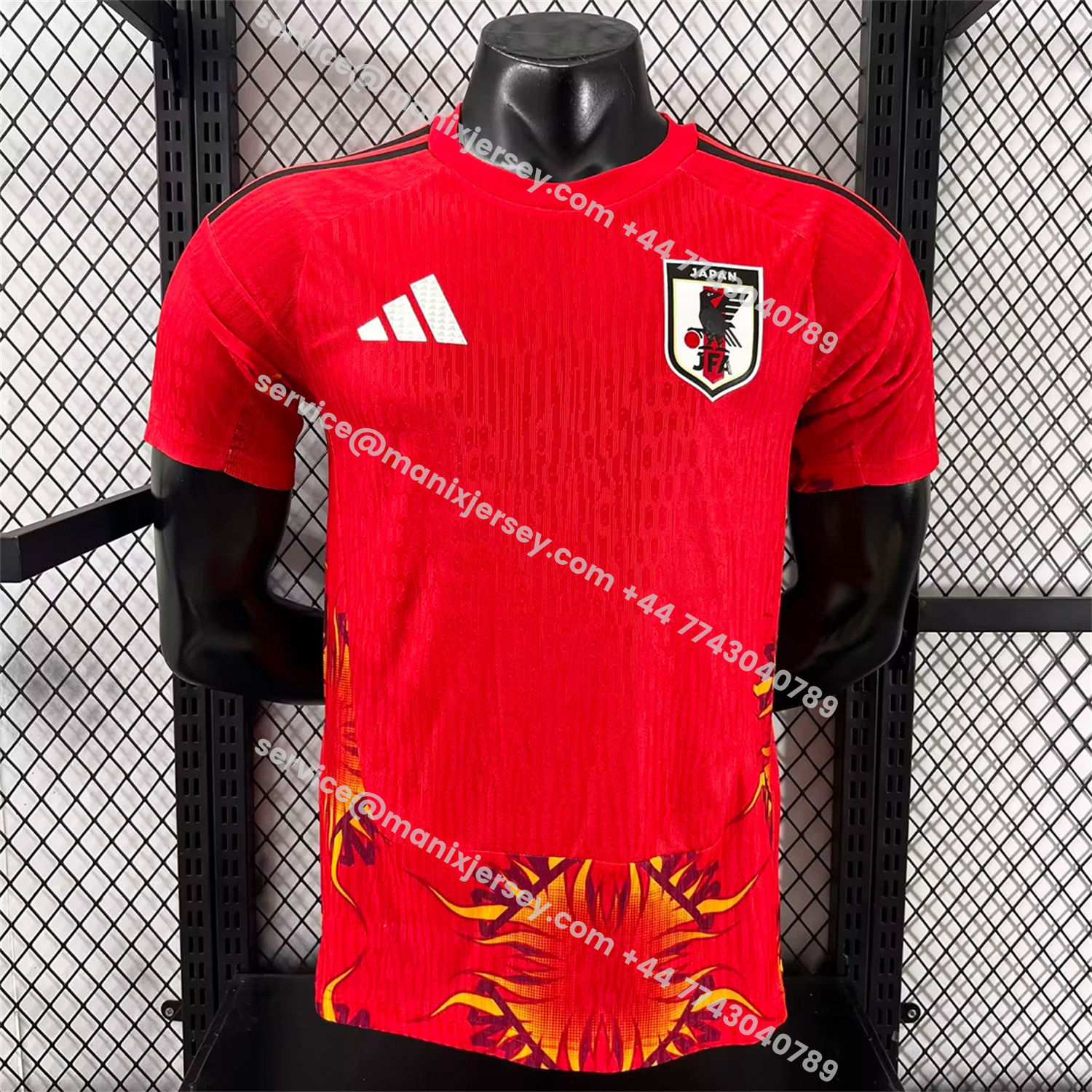 ManixJersey.com | Japan 2026 Goalkeeper Red Jersey - Player Version -Customize Name, Number and Patch | Worldwide Shipping
