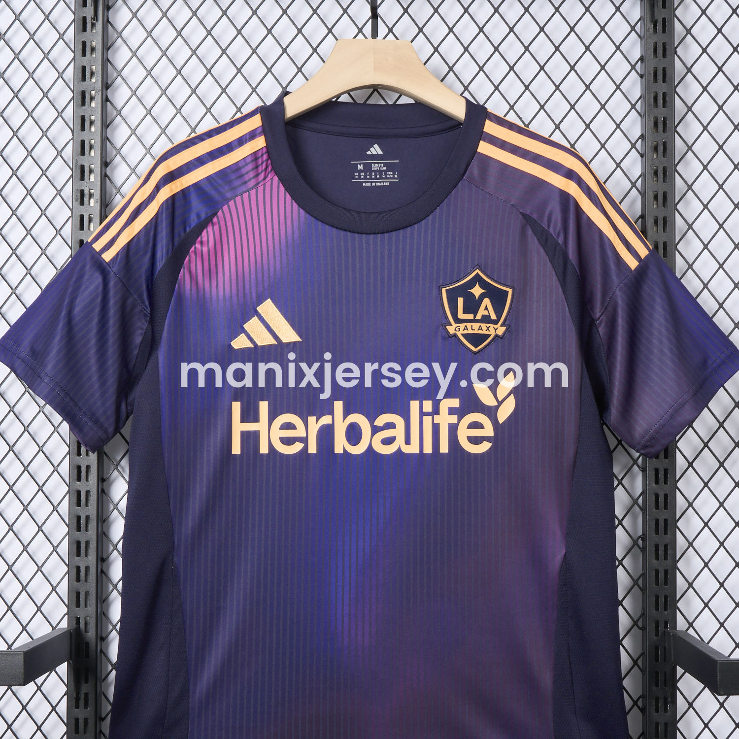 ManixJersey.com | LA Galaxy 2025 Away Jersey - Fans Version -Customize Name, Number and Patch | Worldwide Shipping