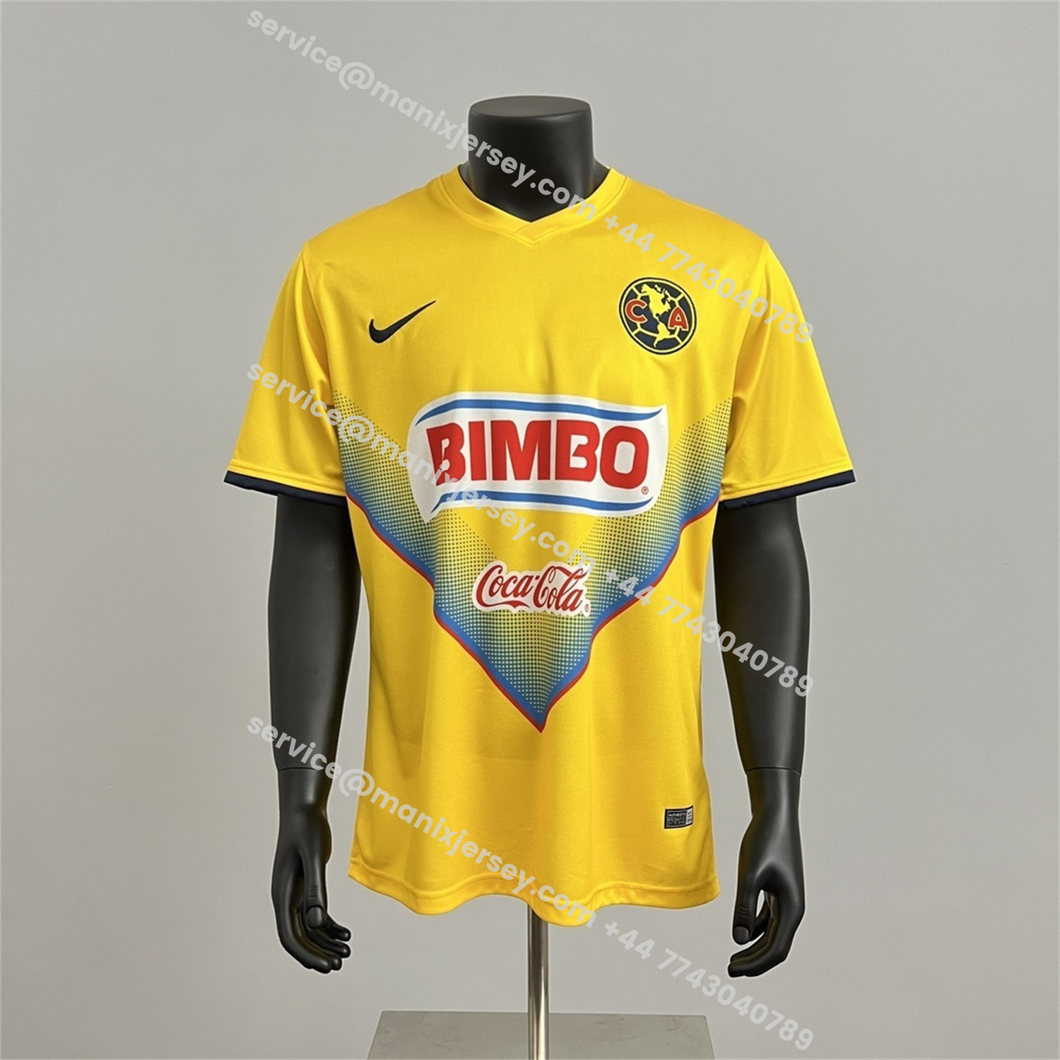 ManixJersey.com | Retro Club América 2013-14 Home Jersey -Customize Name, Number and Patch | Worldwide Shipping