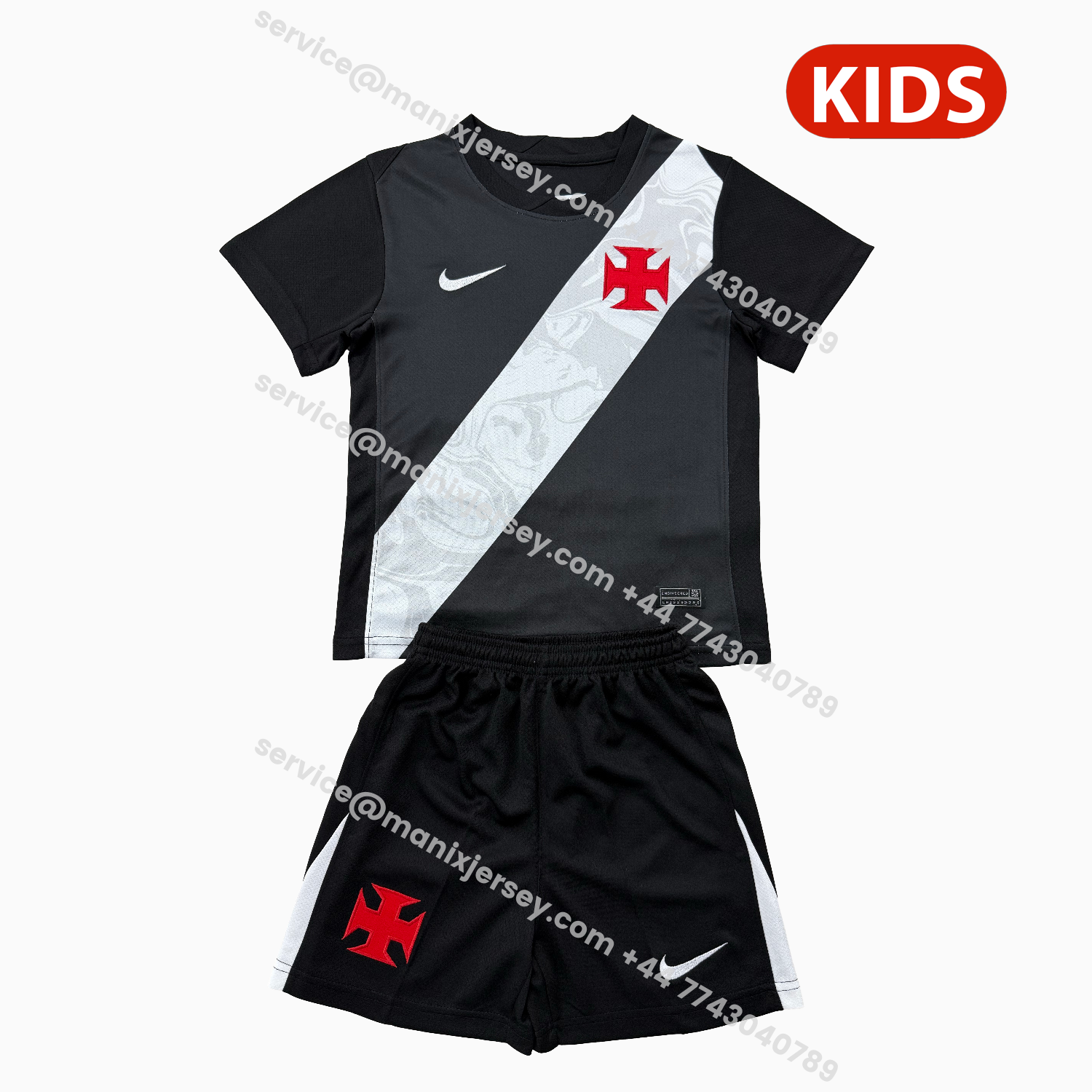 Vasco da Gama 25-26 Home Kids Kit:football jersey mysite: unitedjerseyfootball 邓江浪:football