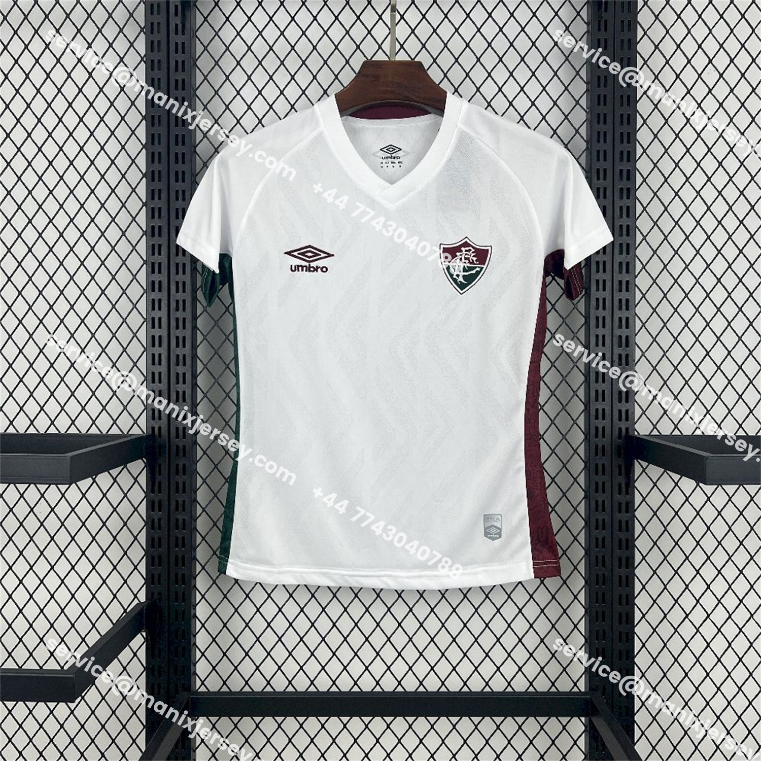 ManixJersey.com | Women's Fluminense 25-26 Away Unsponsored Jersey -Customize Name, Number and Patch | Worldwide Shipping