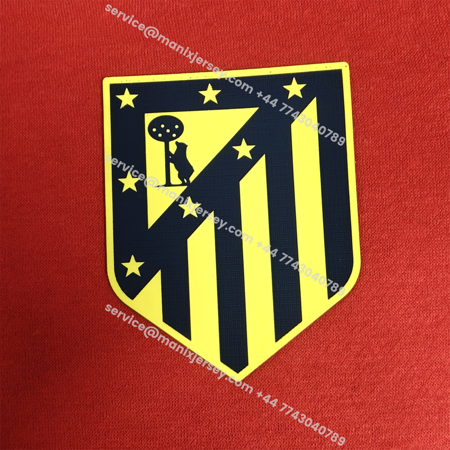 ManixJersey.com | Atletico Madrid 25-26 Originals Terrace Icon Unisex Pullover Hoodie -Customize Name, Number and Patch | Worldwide Shipping