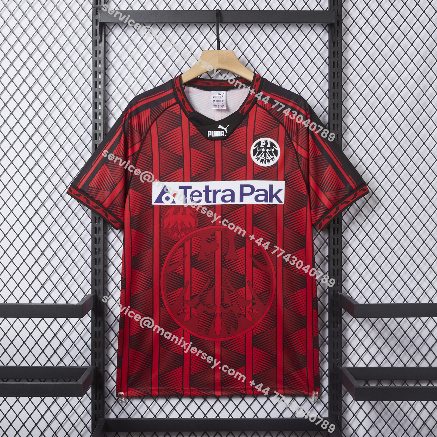 ManixJersey.com | Retro Frankfurt 1995-96 Home Jersey -Customize Name, Number and Patch | Worldwide Shipping