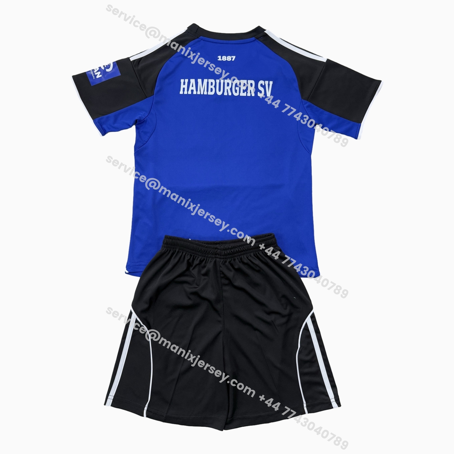 ManixJersey.com | Hamburger SV 25-26 Away Men's Adult Jersey Set - Fans Version -Customize Name, Number and Patch | Worldwide Shipping
