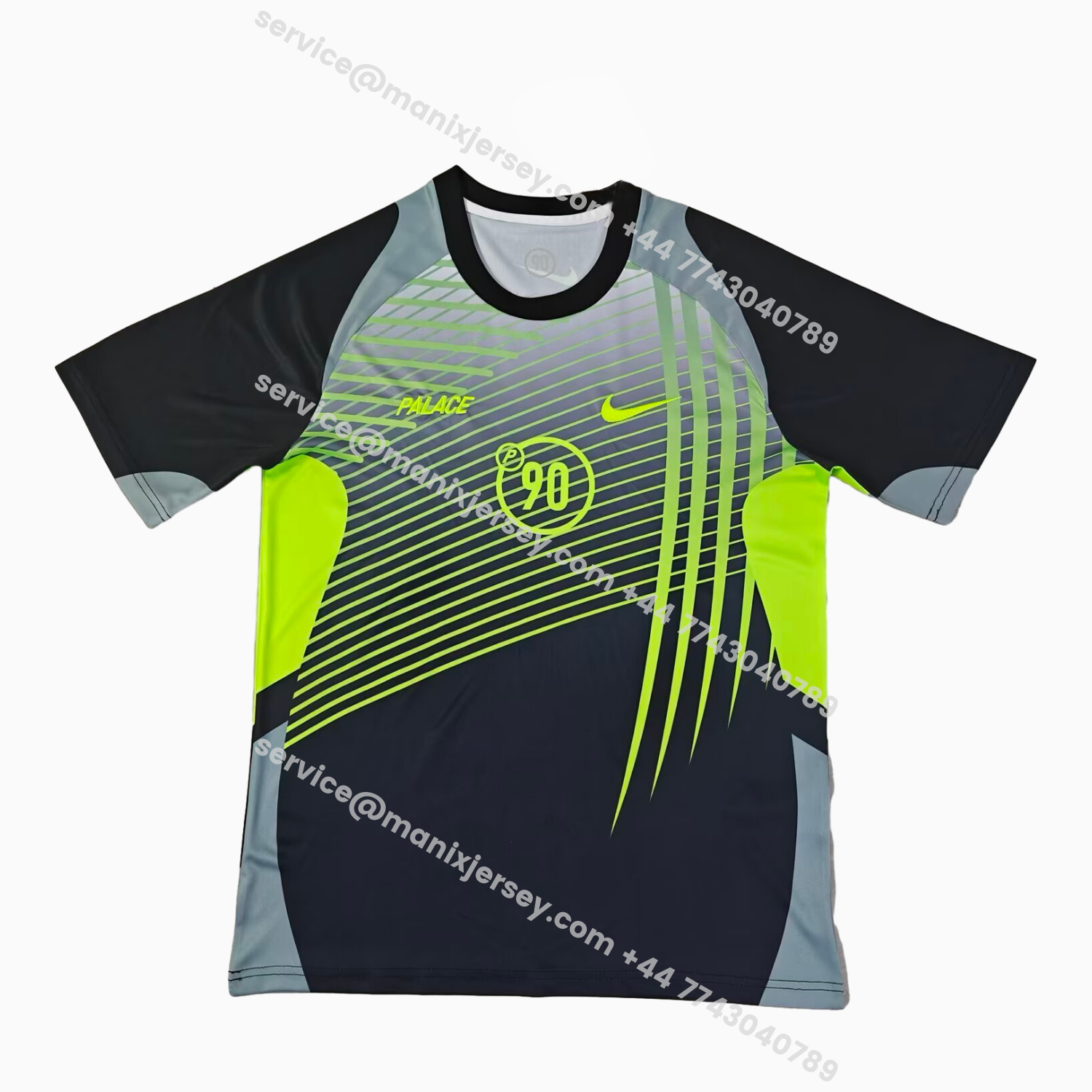 ManixJersey.com | Nike 2026 T90 Green Black And Grey Special Jersey -Customize Name, Number and Patch | Worldwide Shipping