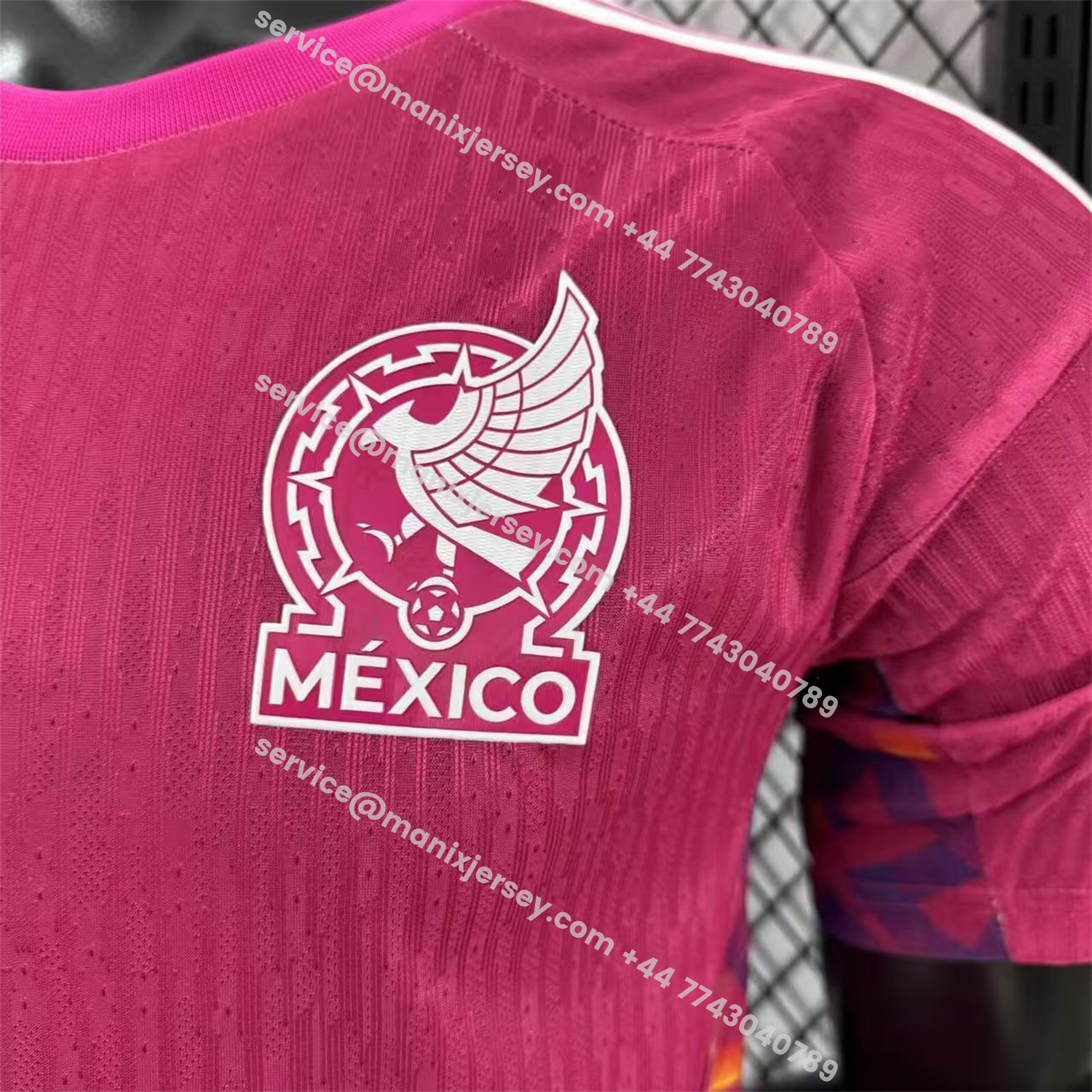 ManixJersey.com | Mexico 2026 Pink Goalkeeper Jersey - Player Version -Customize Name, Number and Patch | Worldwide Shipping