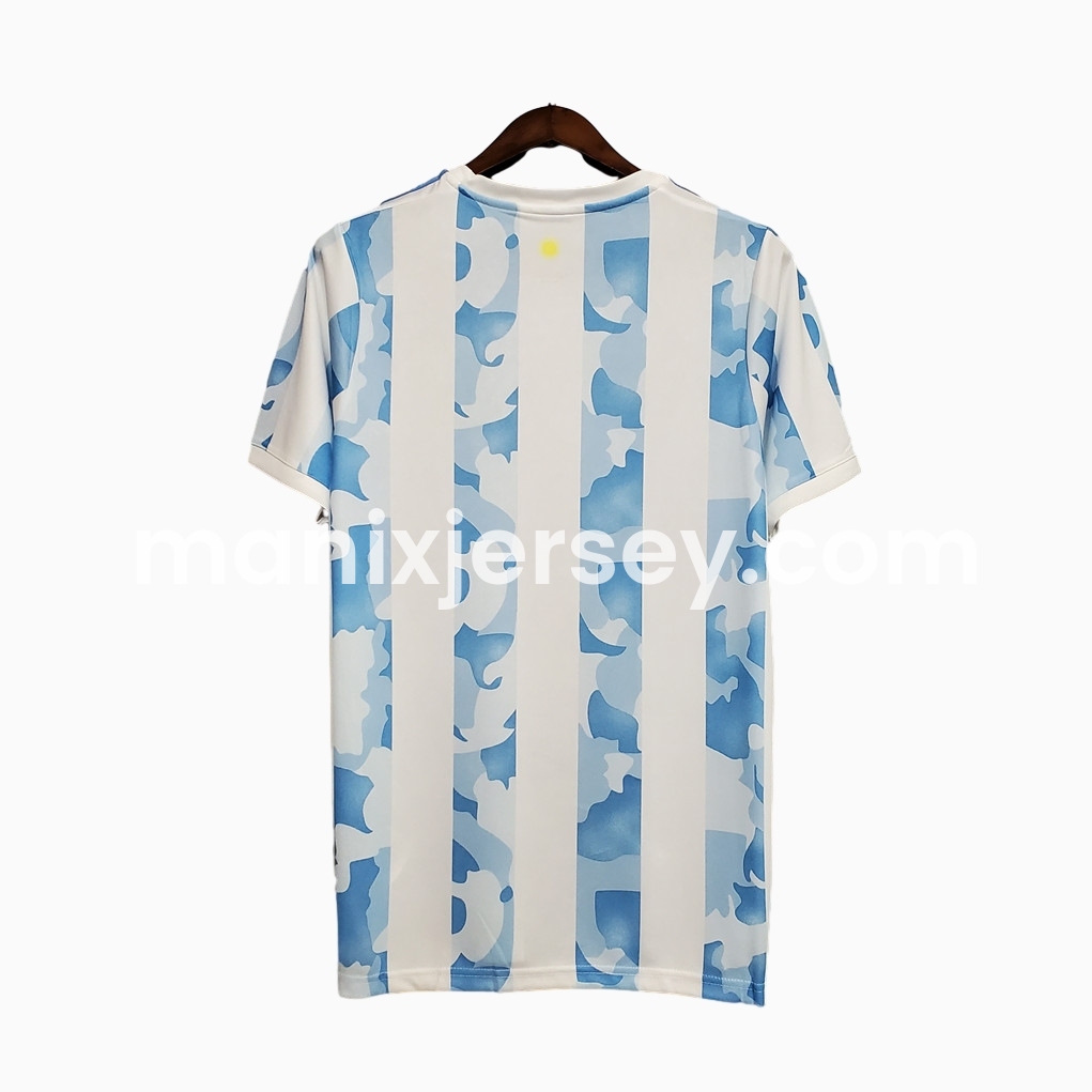 ManixJersey.com | Retro Argentina 2021 Home Stadium Jersey -Customize Name, Number and Patch | Worldwide Shipping