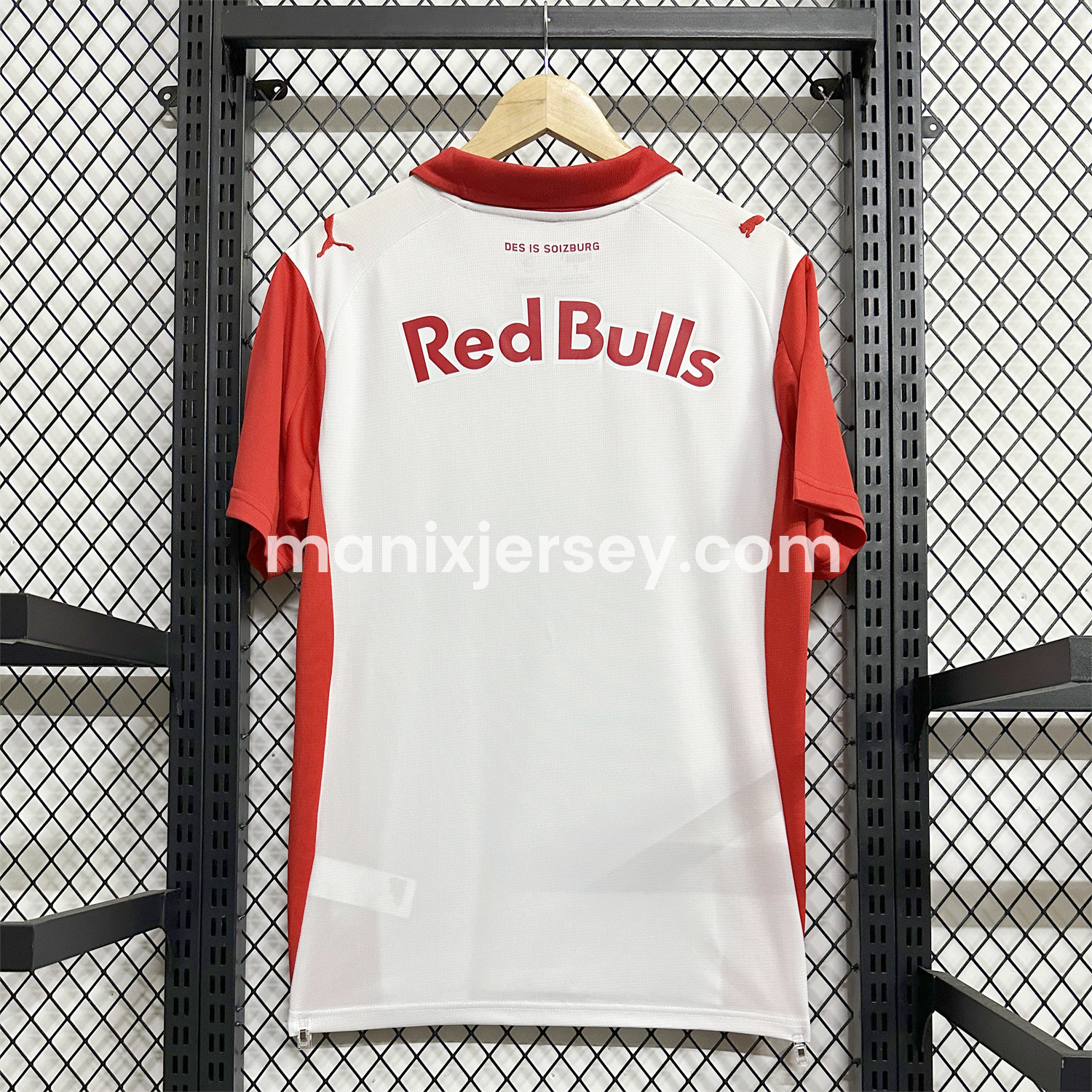 ManixJersey.com | Red Bull Salzburg 25-26 Home Jersey - Fans Version -Customize Name, Number and Patch | Worldwide Shipping