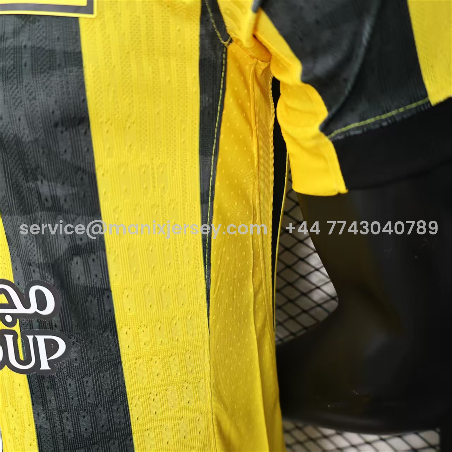 ManixJersey.com | Al Ittihad Jeddah United 25-26 Home Jersey - Player Version -Customize Name, Number and Patch | Worldwide Shipping