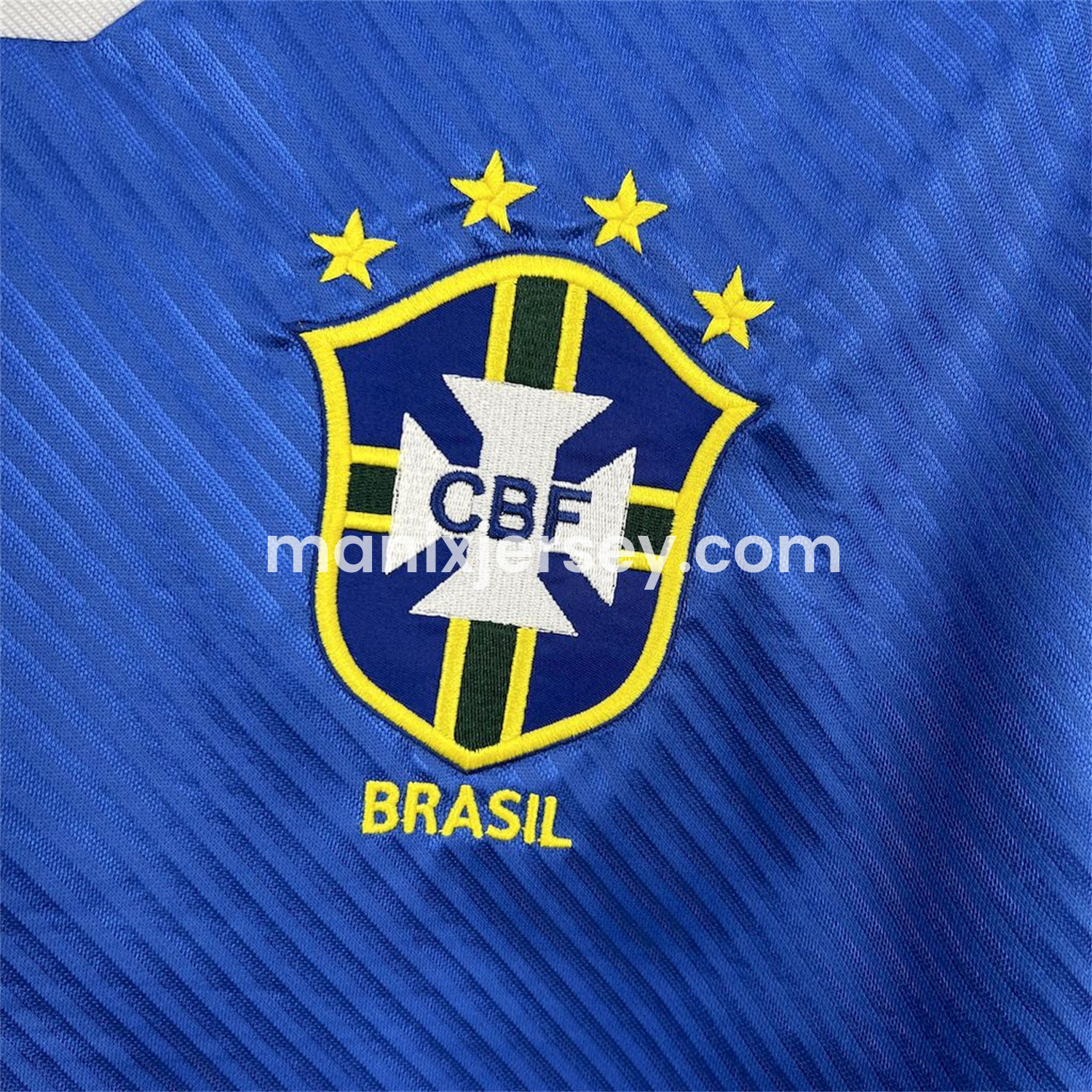 ManixJersey.com | Retro Brazil 1994-96 Away Jersey -Customize Name, Number and Patch | Worldwide Shipping