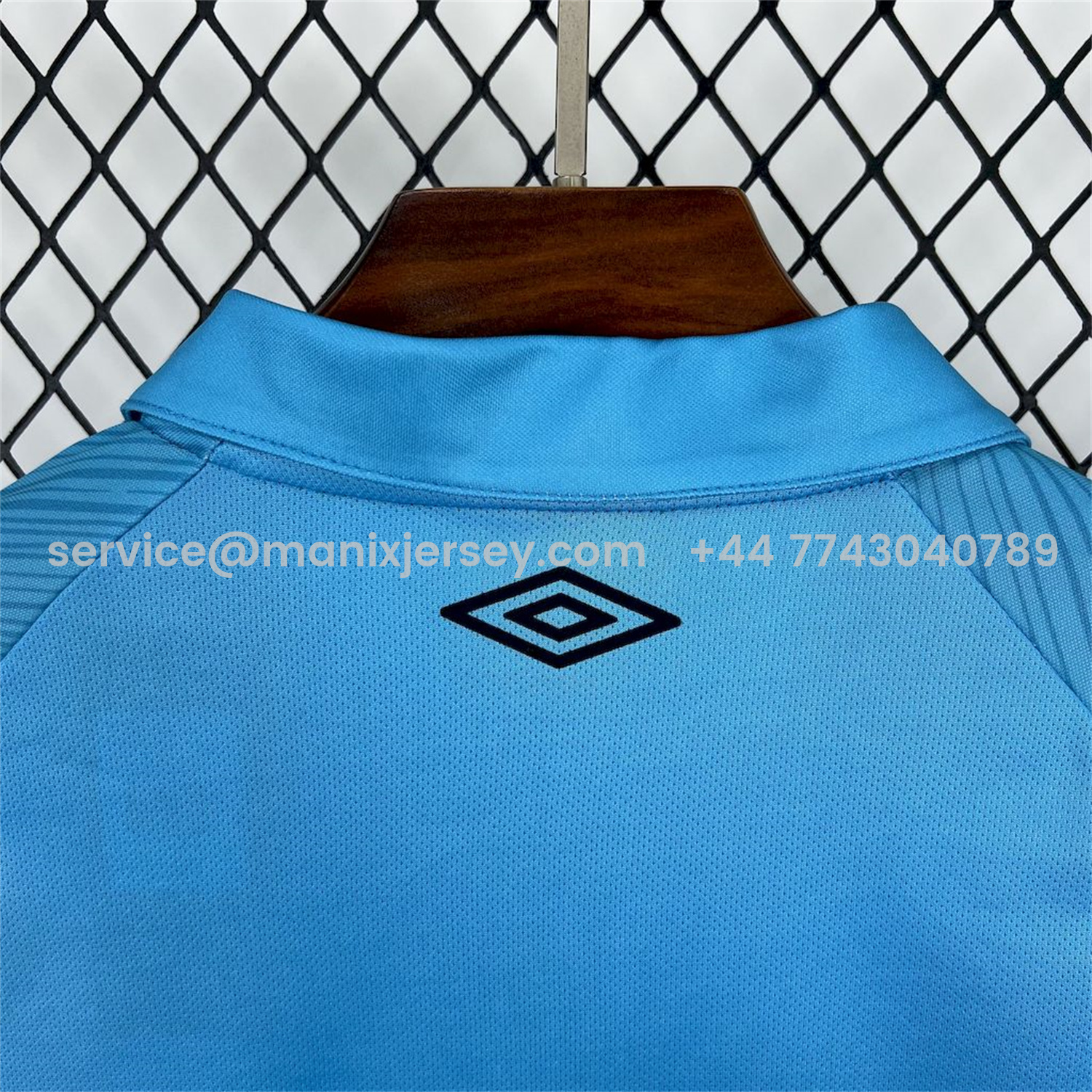 ManixJersey.com | Santos 25-26 Third Blue Unsponsored Jersey - Fans Version -Customize Name, Number and Patch | Worldwide Shipping