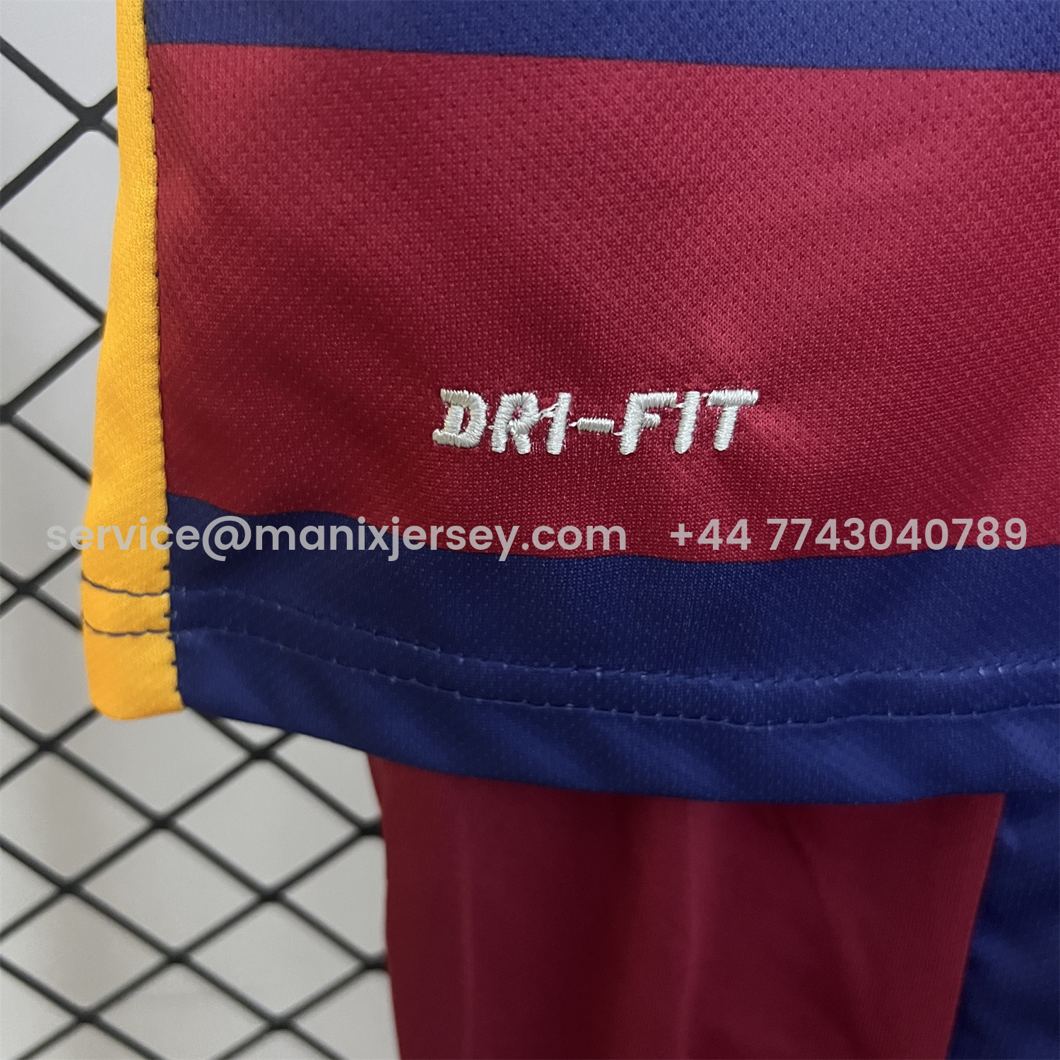 ManixJersey.com | Retro Barcelona 2015-16 Home Kids Kit -Customize Name, Number and Patch | Worldwide Shipping