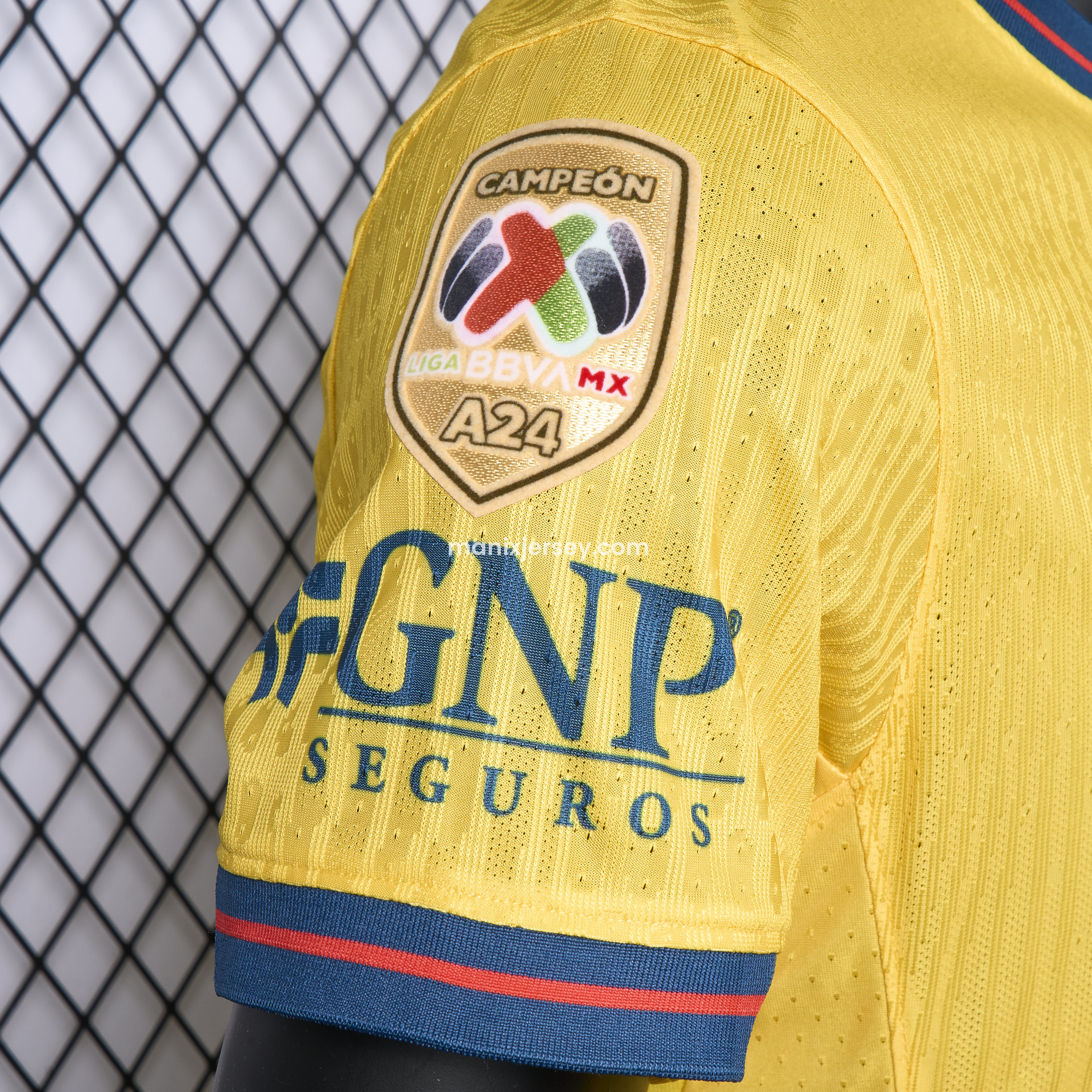 ManixJersey.com | 【Pac-Man Version】Club América 24-25 Home Jersey - Player Version -Customize Name, Number and Patch | Worldwide Shipping
