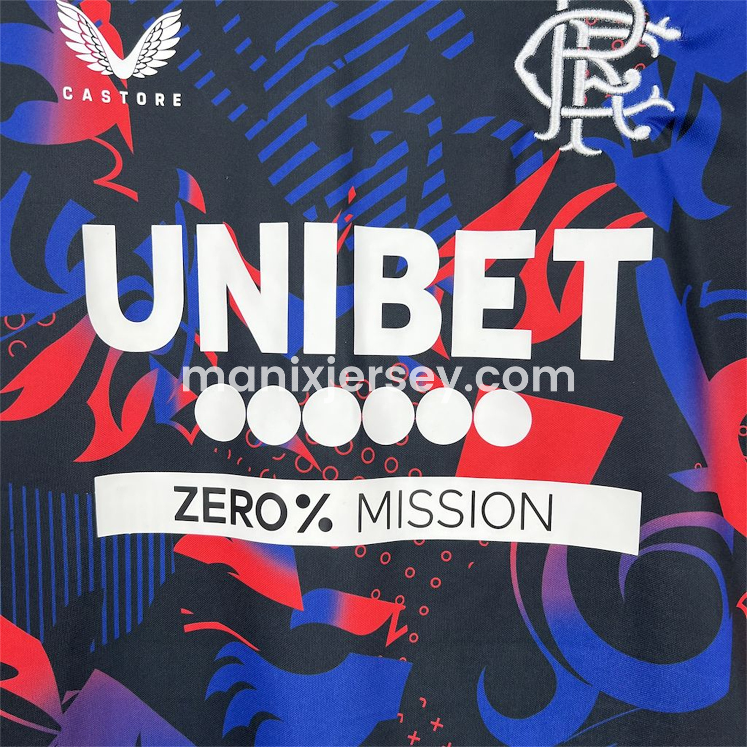 ManixJersey.com | Glasgow Rangers 24-25 Third Away Jersey - Fans Version -Customize Name, Number and Patch | Worldwide Shipping