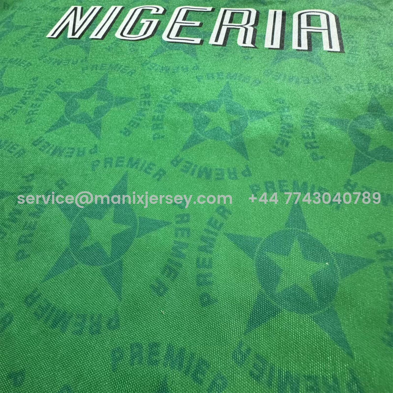 ManixJersey.com | Retro Nigeria 1994-95 Home Kids Kit -Customize Name, Number and Patch | Worldwide Shipping