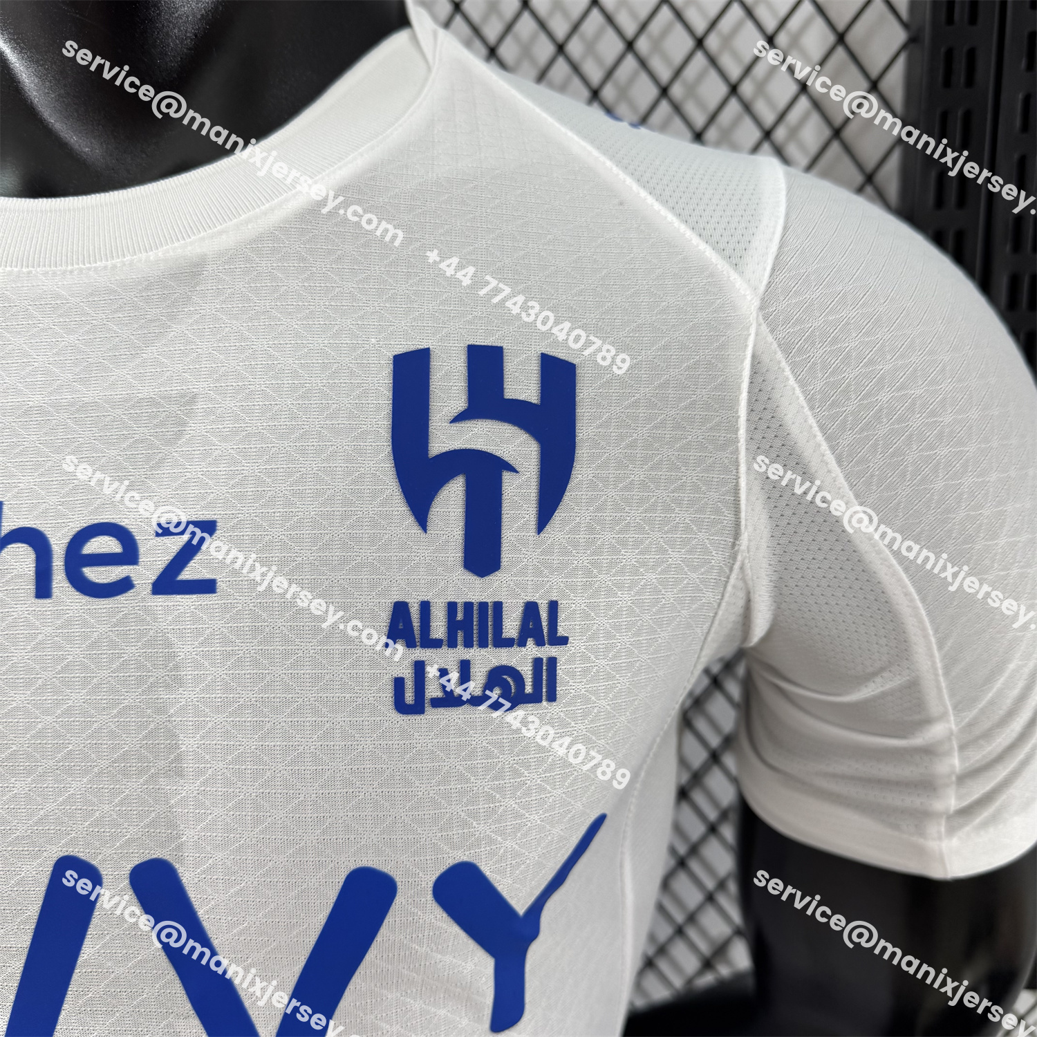ManixJersey.com | Al Hilal Riyadh Crescent 25-26 Away Jersey With Chest Sponsor - Player Version -Customize Name, Number and Patch | Worldwide Shipping