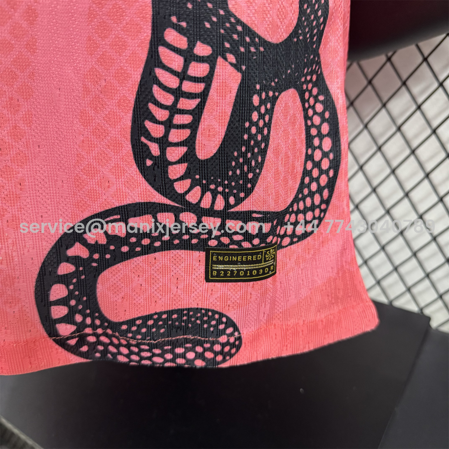 ManixJersey.com | Inter Milan 25-26 Black Snake Special Pink Jersey - Player Version -Customize Name, Number and Patch | Worldwide Shipping