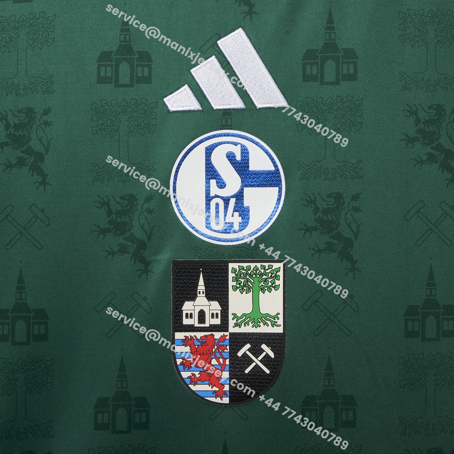 ManixJersey.com | Schalke 04 25-26 150 Years of Gelsenkirchen Special Jersey - Fans Version -Customize Name, Number and Patch | Worldwide Shipping