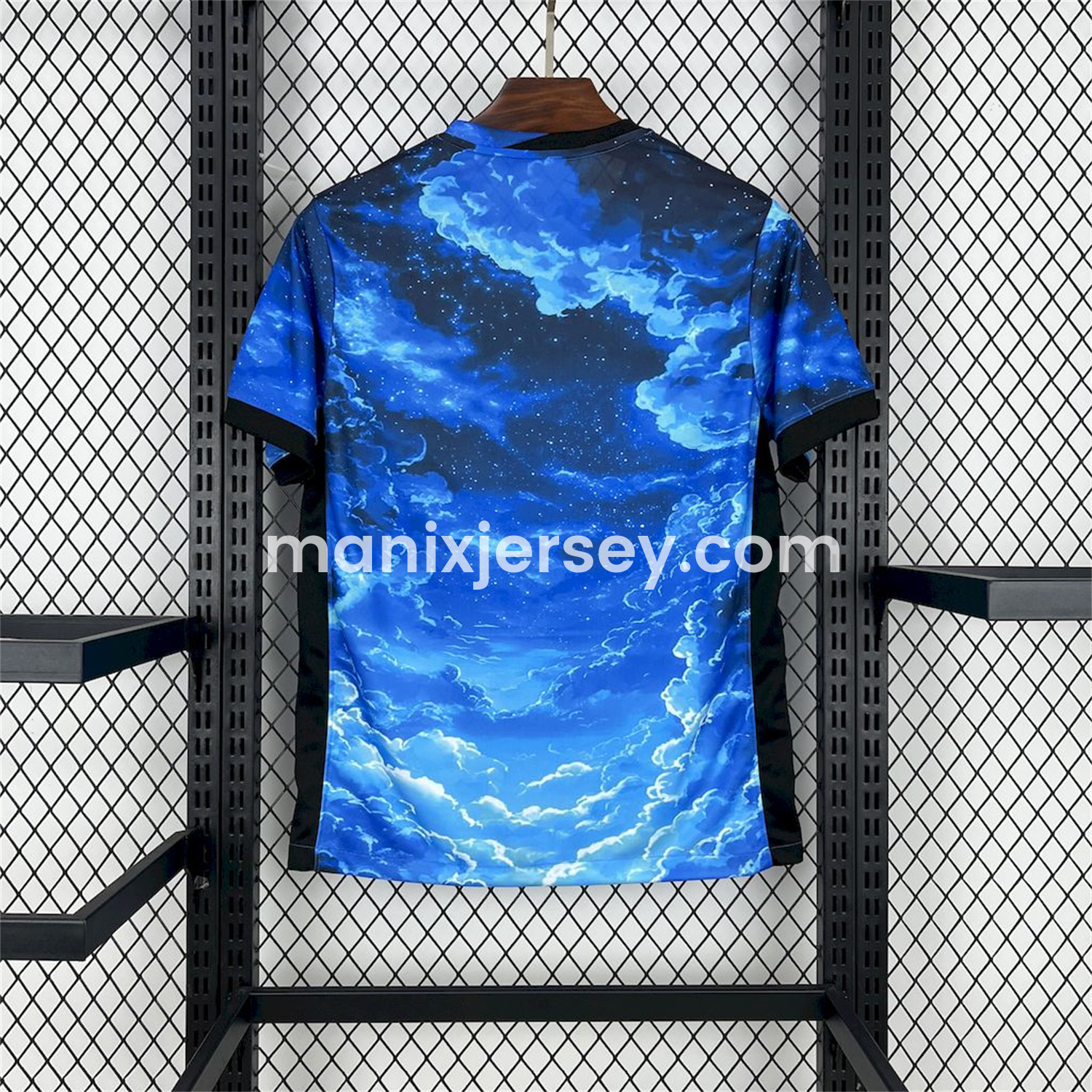 ManixJersey.com | Paris Saint-Germain PSG 25-26 Blue Starry Sky Special Edition Jersey - Fans Version -Customize Name, Number and Patch | Worldwide Shipping