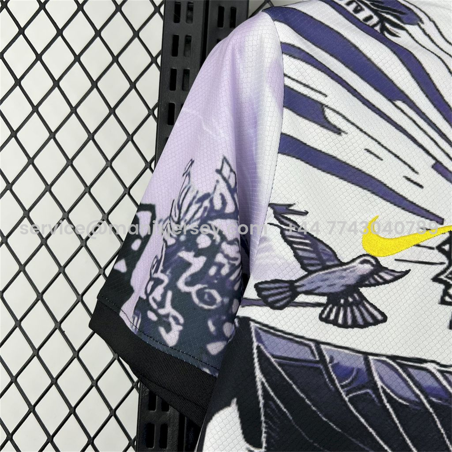 ManixJersey.com | Brazil 25-26 Dark Purple Jesus Statue Special Jersey - Fans Version -Customize Name, Number and Patch | Worldwide Shipping