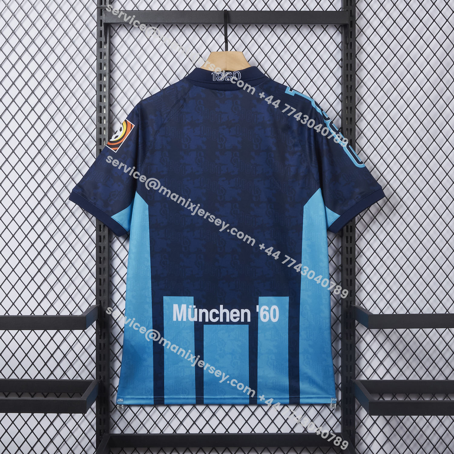 ManixJersey.com | Retro TSV 1860 München Munich 1996 Away Jersey -Customize Name, Number and Patch | Worldwide Shipping