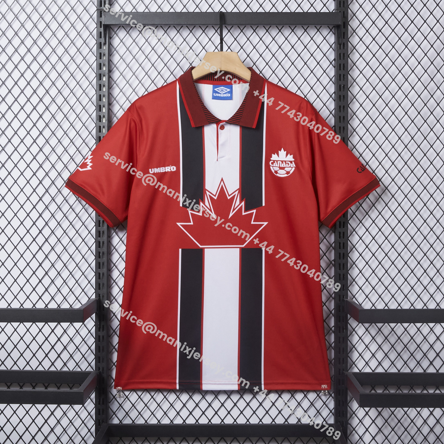 ManixJersey.com | Canada 2026 Home Jersey (Leaked Version) - Fans Version -Customize Name, Number and Patch | Worldwide Shipping