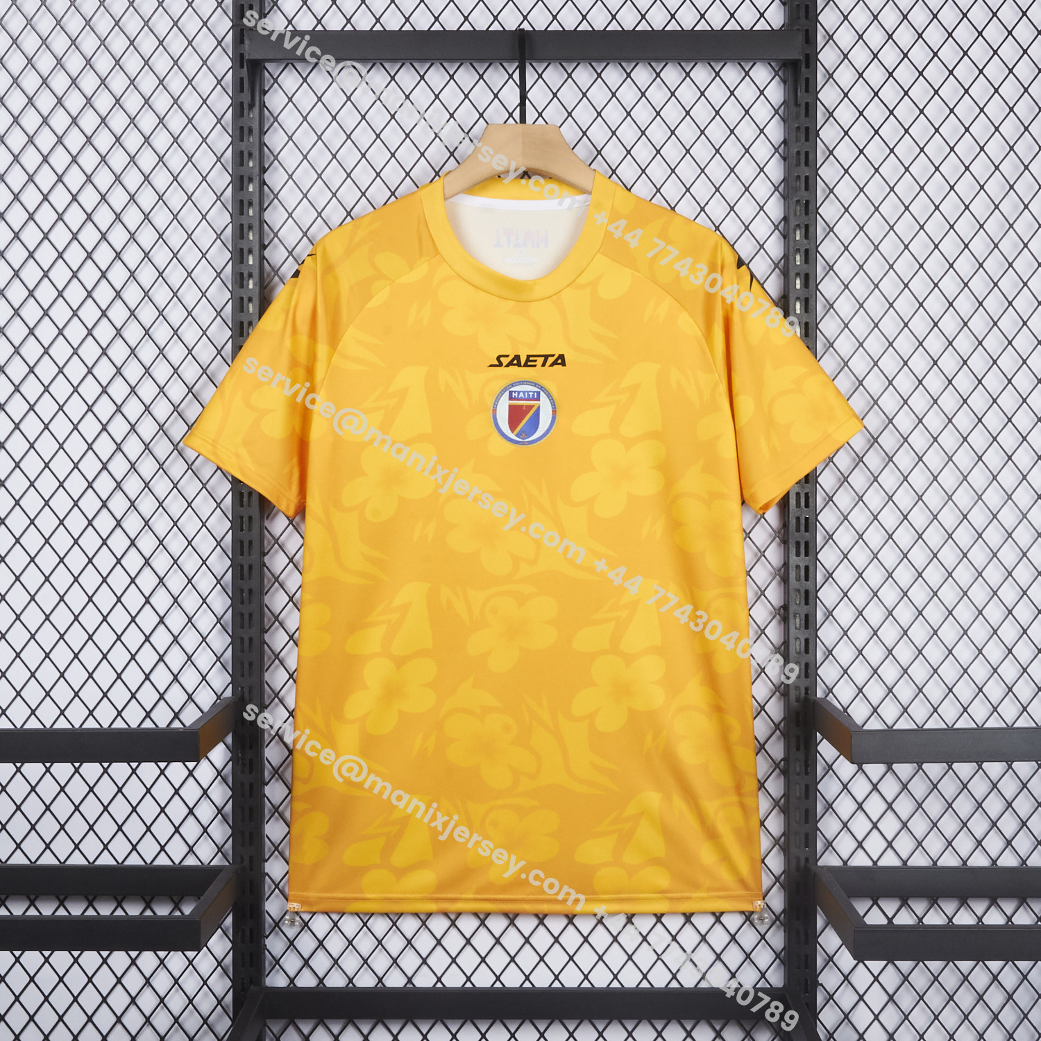 Haiti 26-27 Yellow Goalkeeper Jersey - Fans Version:football jersey mysite: unitedjerseyfootball 邓江浪:football