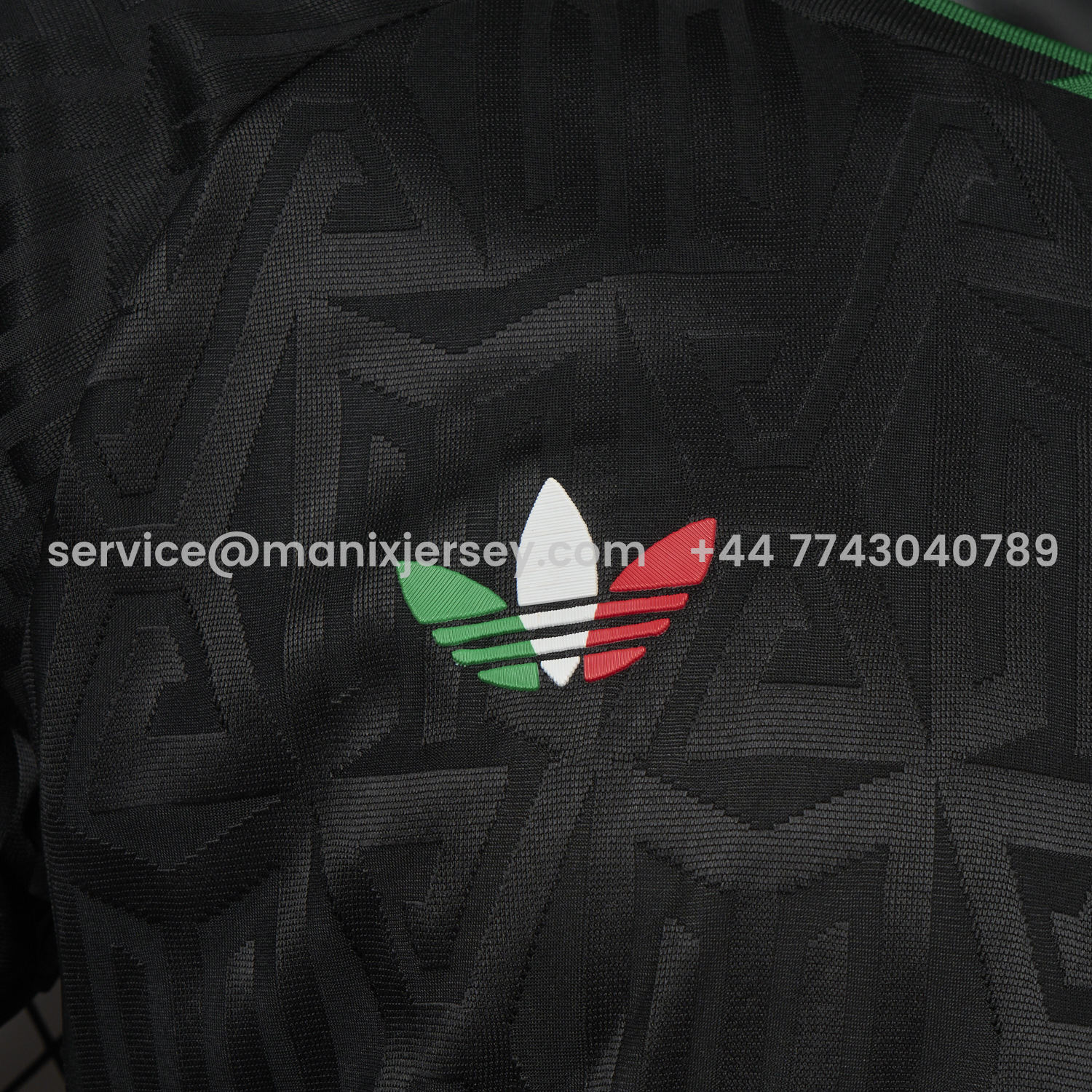 ManixJersey.com | Mexico 25-26 Thire Colors Trefoil Black Special Jersey - Player Version -Customize Name, Number and Patch | Worldwide Shipping