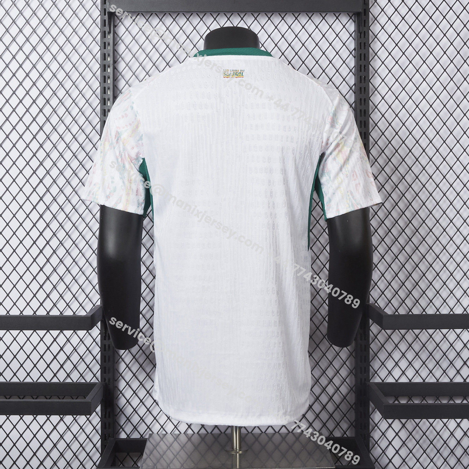 ManixJersey.com | Senegal 2026 Home White Jersey - Player Version -Customize Name, Number and Patch | Worldwide Shipping