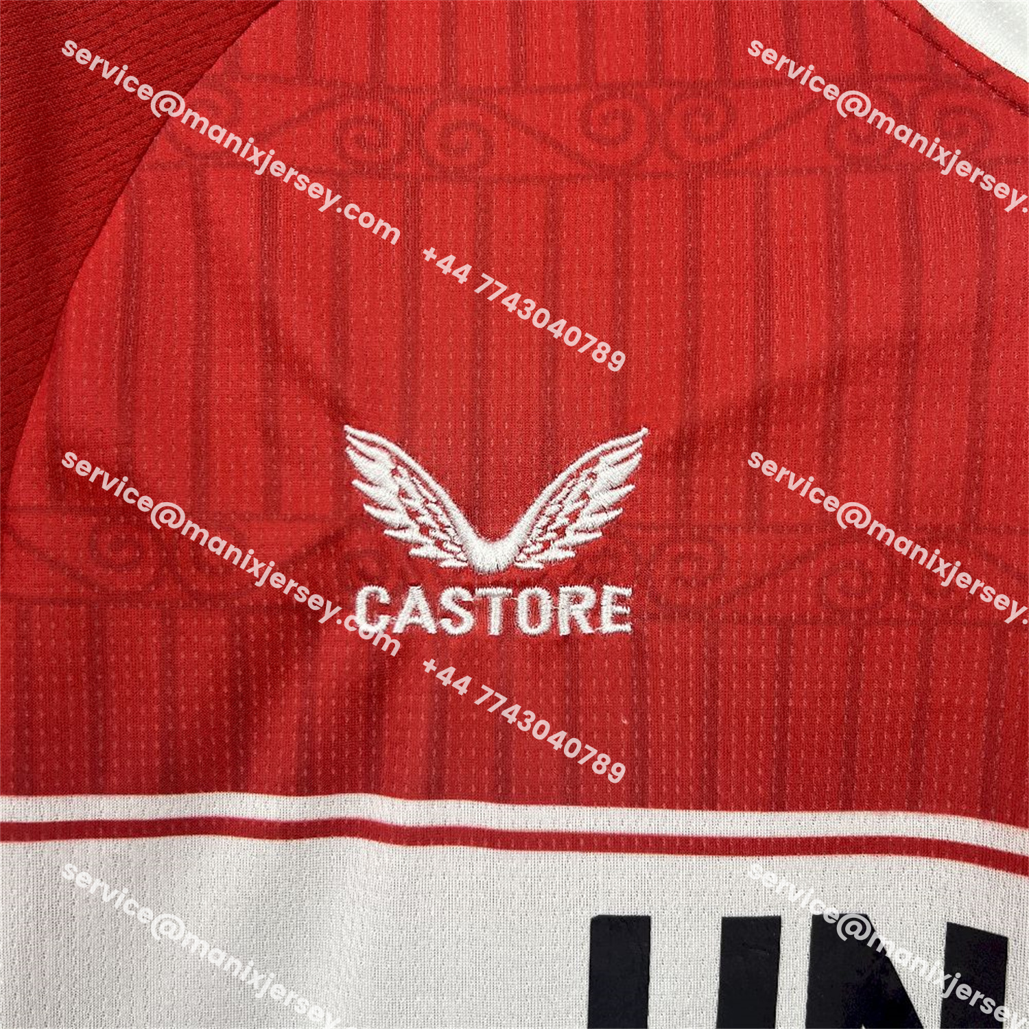 ManixJersey.com | Middlesbrough 25-26 Home Jersey - Fans Version -Customize Name, Number and Patch | Worldwide Shipping