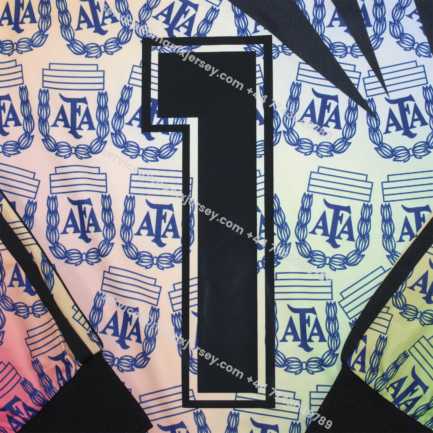 ManixJersey.com | Retro Argentina 1994 Multicolor Goalkeeper Long Sleeves Jersey -Customize Name, Number and Patch | Worldwide Shipping