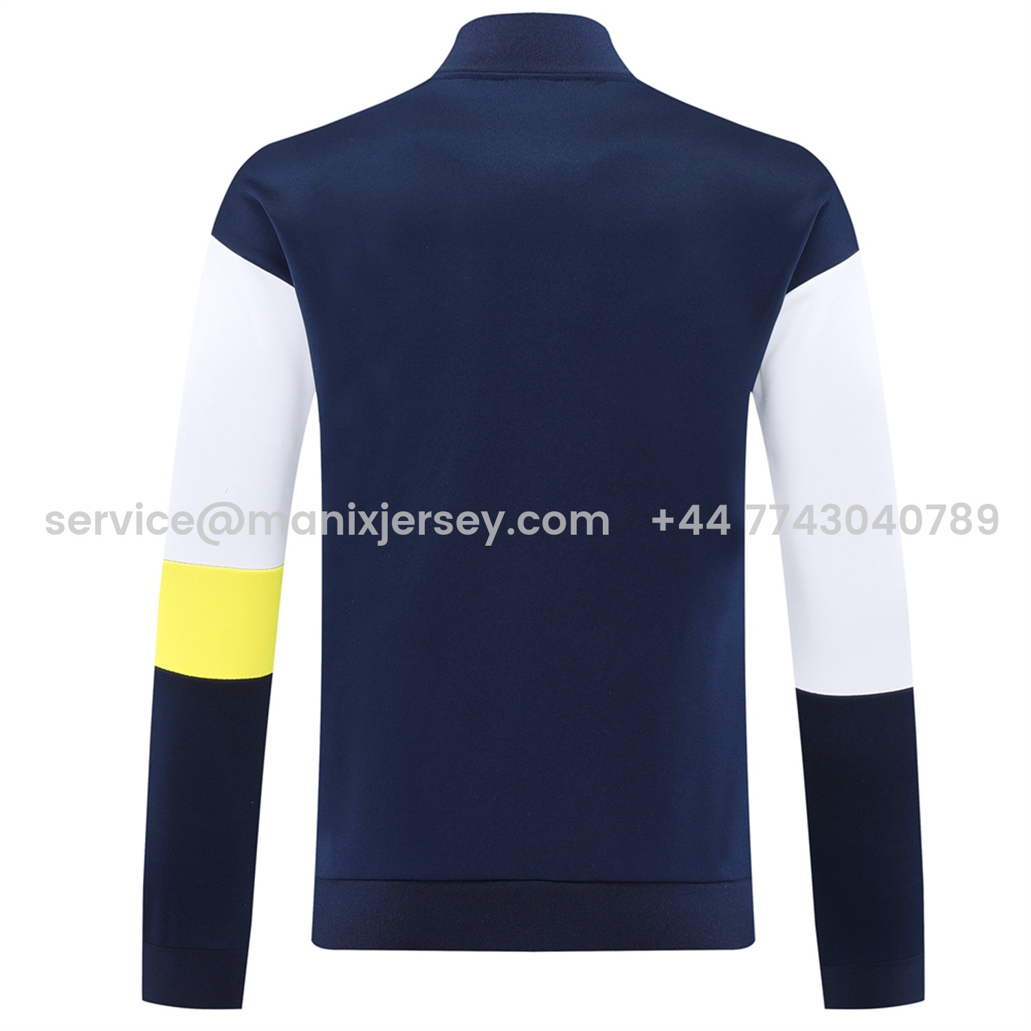 ManixJersey.com | Arsenal 25-26 Jacket Training Tracksuit - Red Blue Throwback Jackets & Blue Pants -Customize Name, Number and Patch | Worldwide Shipping