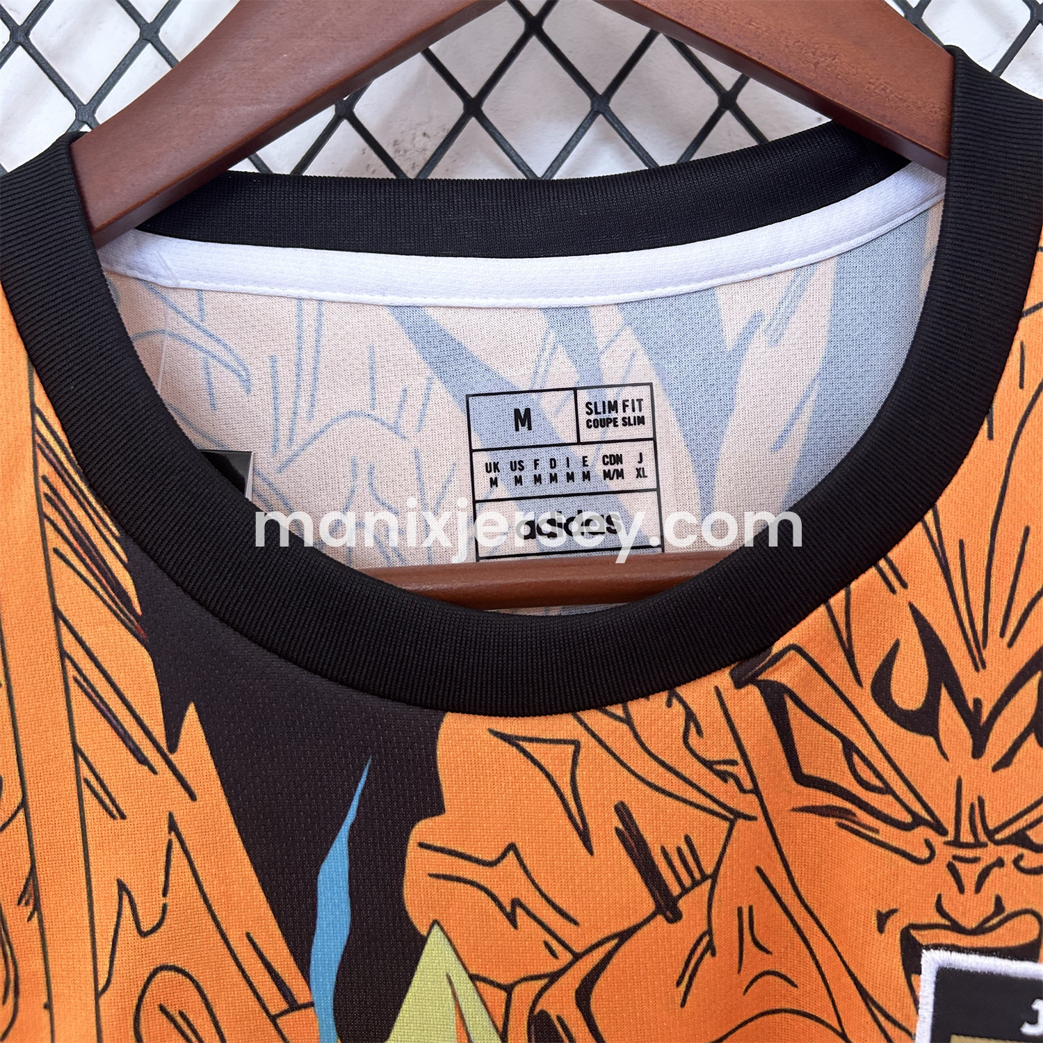 ManixJersey.com | Japan 25-26 Vegeta Orange Special Edition Jersey - Fans Version -Customize Name, Number and Patch | Worldwide Shipping