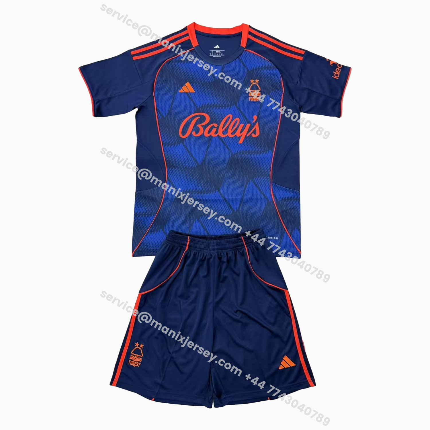 ManixJersey.com | Nottingham Forest 25-26 Third Men's Adult Jersey Set - Fans Version -Customize Name, Number and Patch | Worldwide Shipping