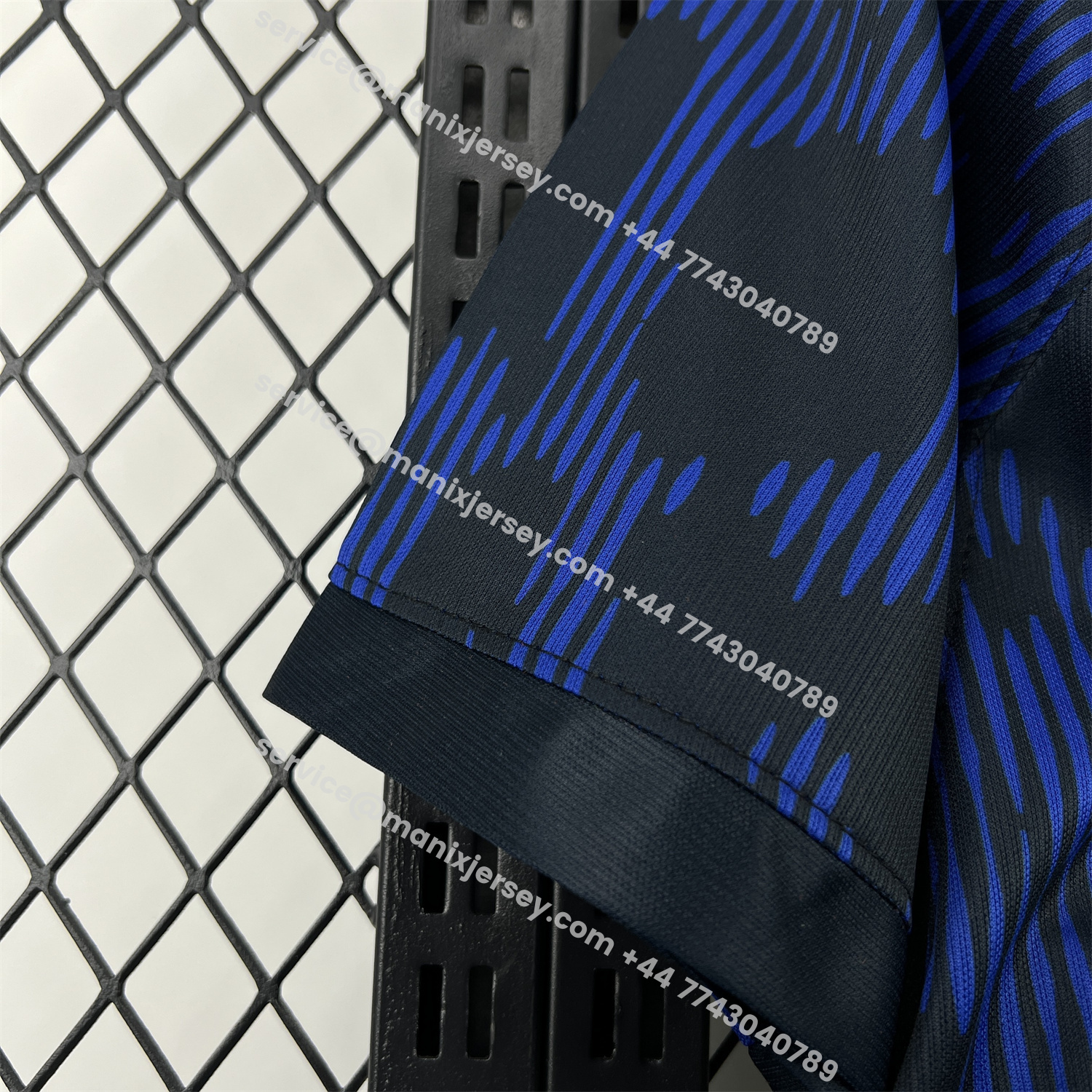 ManixJersey.com | Brazil 2026 Away Blue Jersey - Fans Version -Customize Name, Number and Patch | Worldwide Shipping