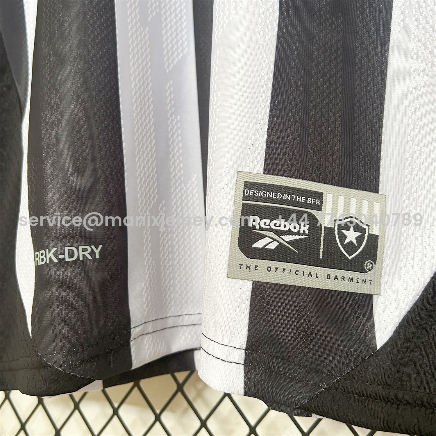 ManixJersey.com | Botafogo 25-26 Home Jersey - Fans Version -Customize Name, Number and Patch | Worldwide Shipping