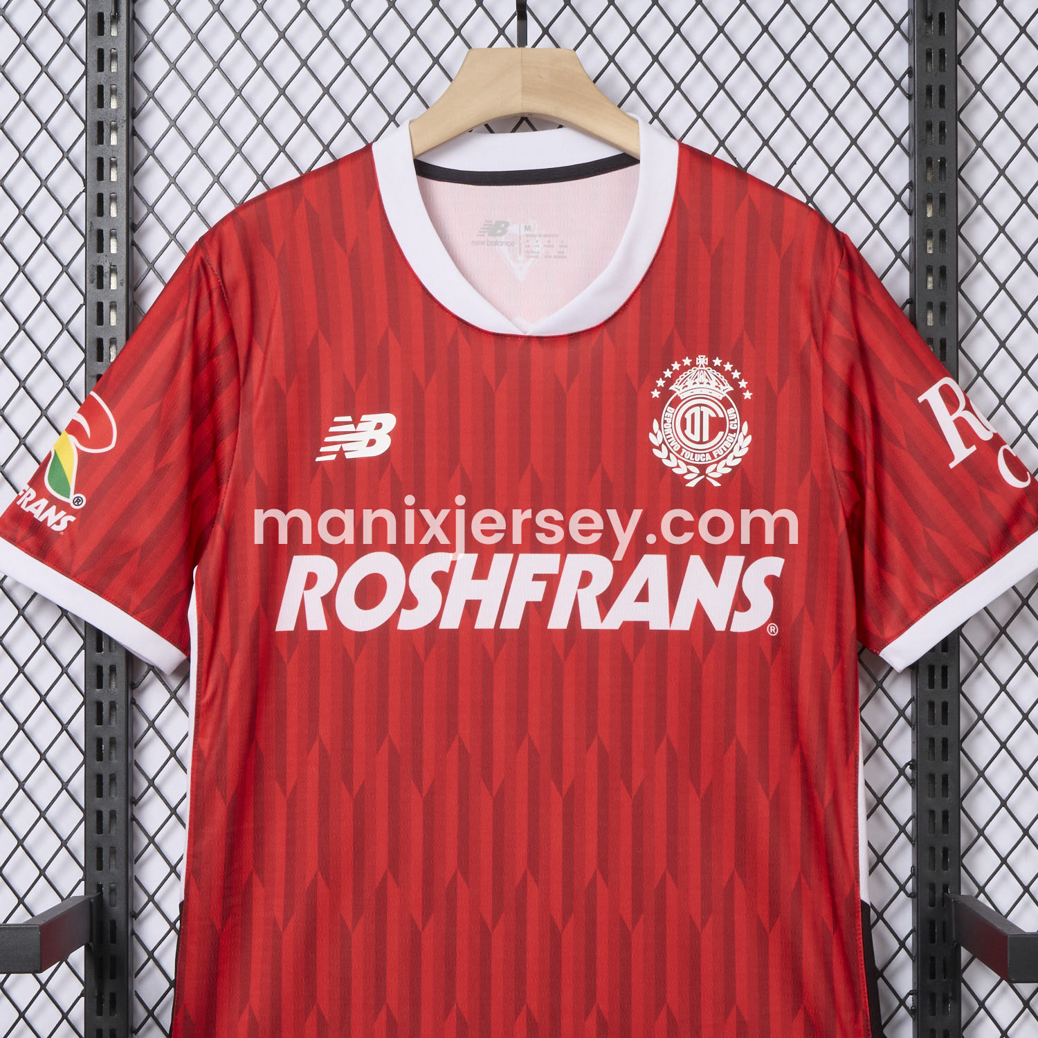 ManixJersey.com | Toluca 24-25 Home Jersey - Fans Version -Customize Name, Number and Patch | Worldwide Shipping