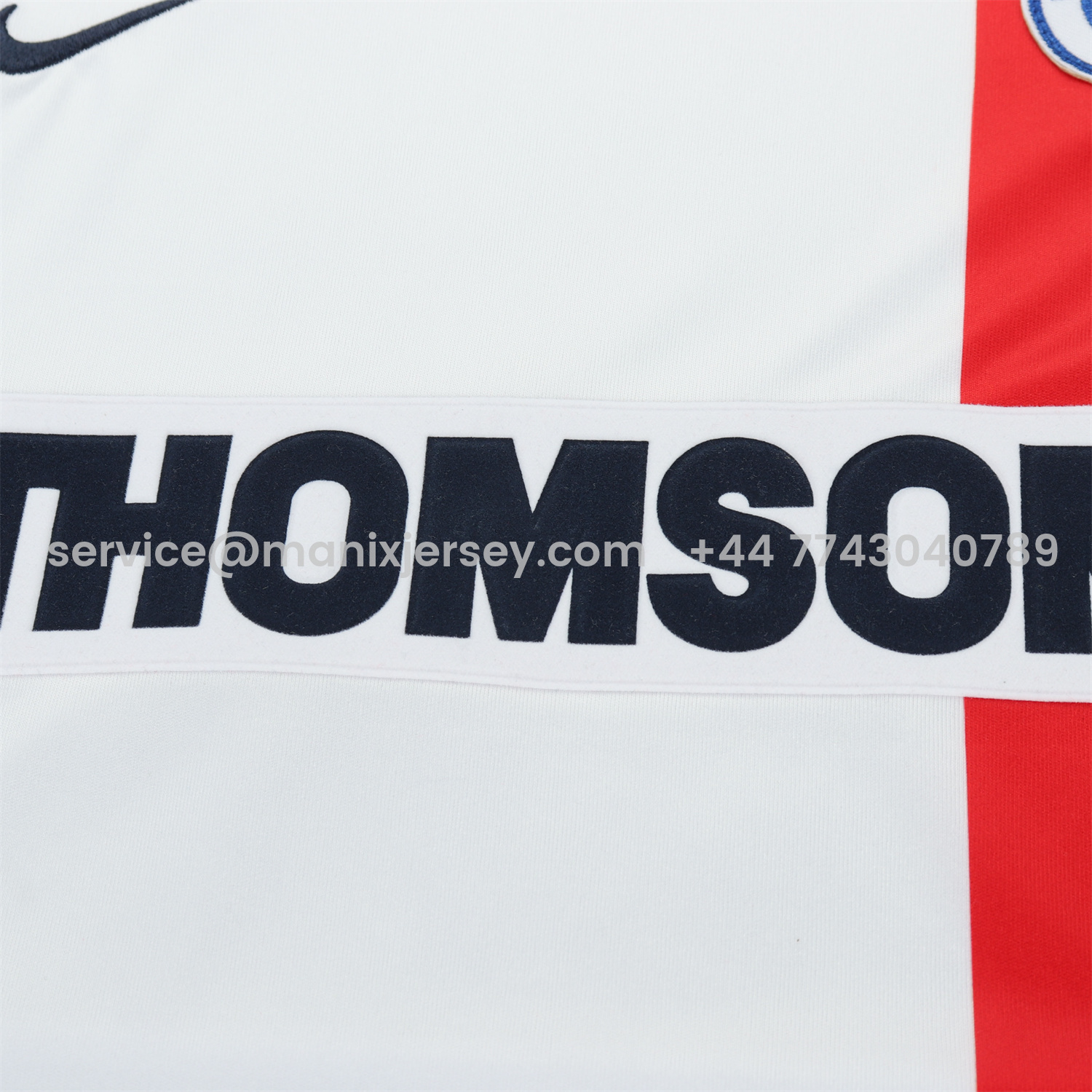 ManixJersey.com | Retro Paris Saint-Germain PSG 2002-03 Away Kids Kit -Customize Name, Number and Patch | Worldwide Shipping