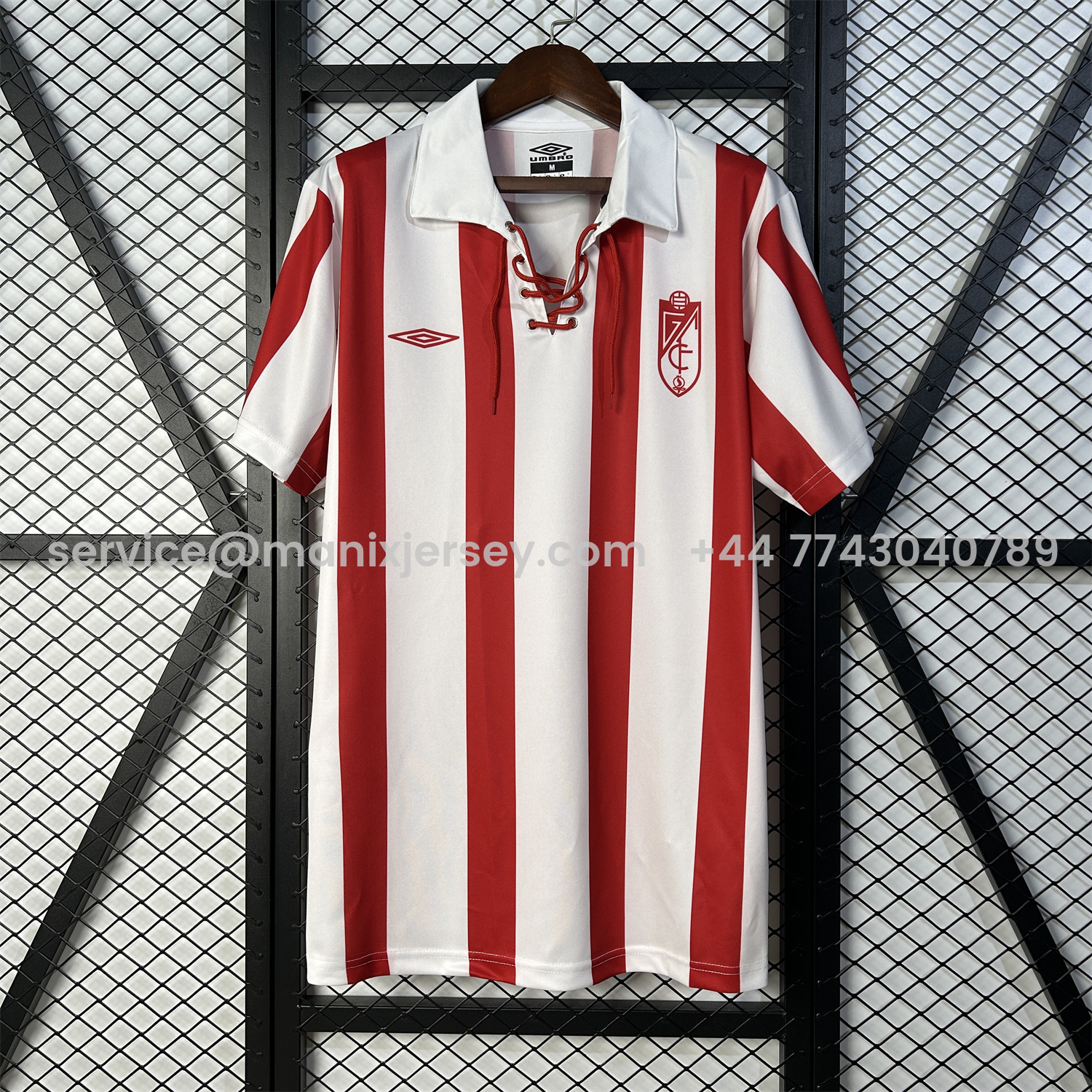 ManixJersey.com | Retro Granada CF 2005-06 Home Jersey -Customize Name, Number and Patch | Worldwide Shipping