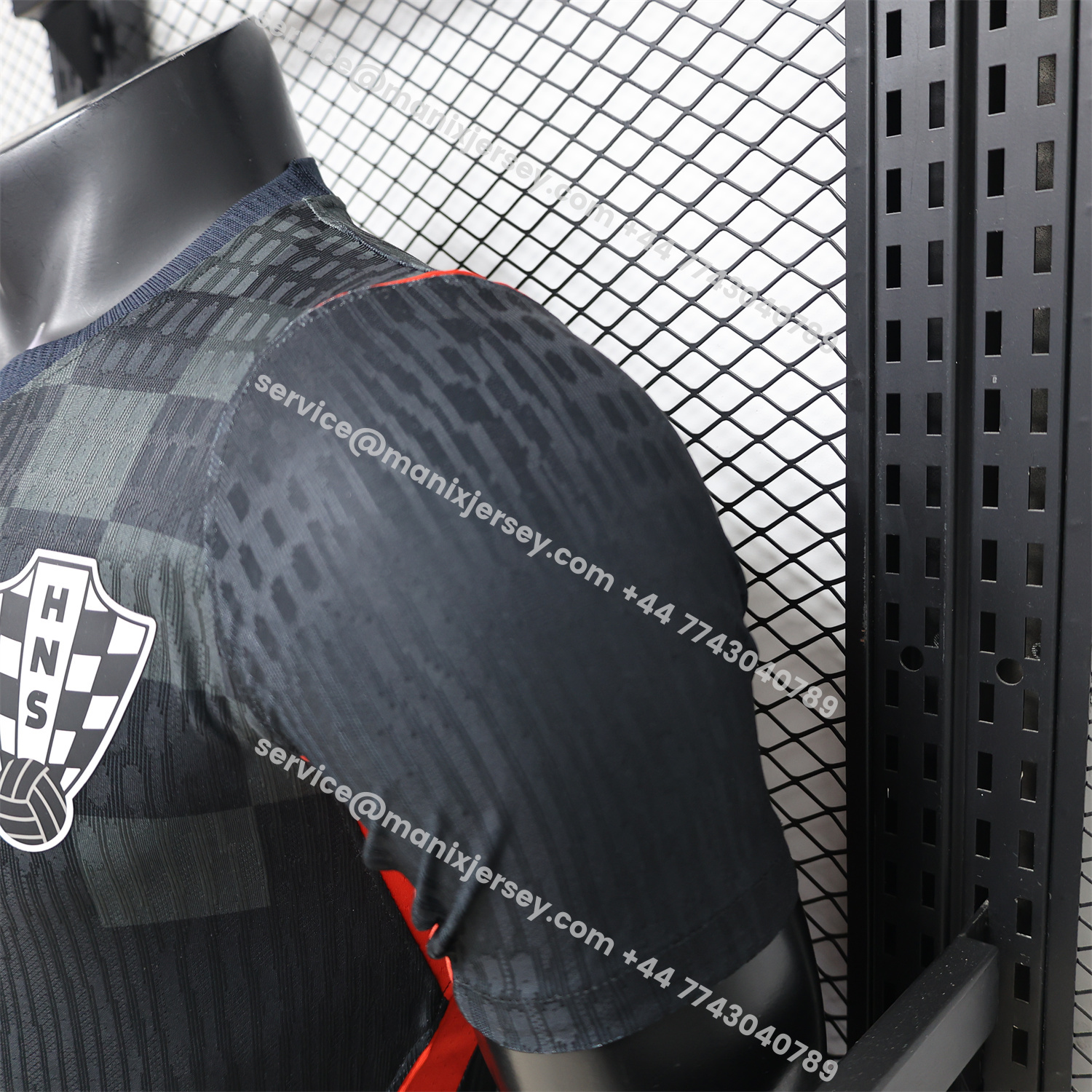 Croatia 2026 Dark Gray Checkered Pattern Checkerboard Special Edition Jersey - Player Version:football jersey mysite: unitedjerseyfootball 邓江浪:football