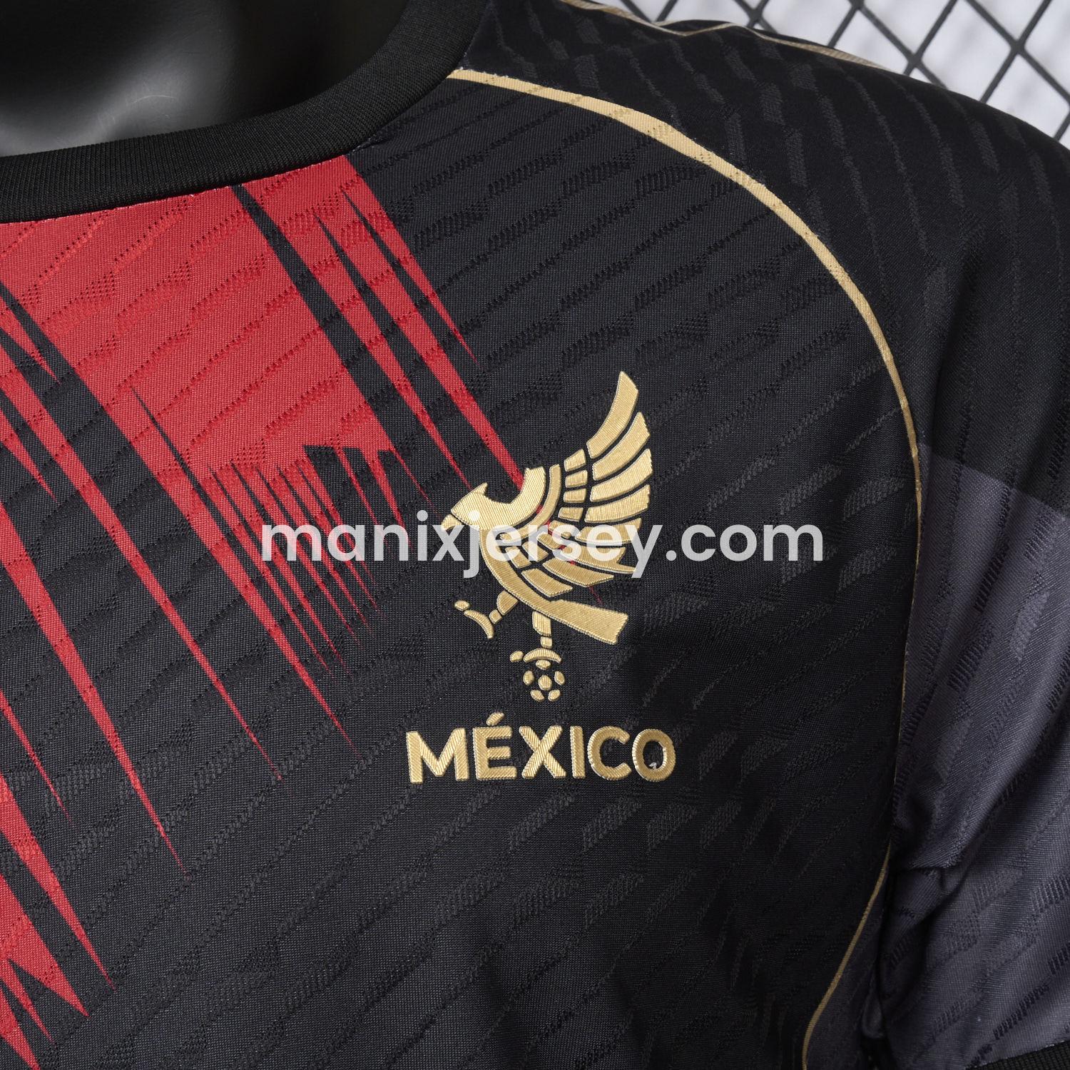 ManixJersey.com | Mexico 2025 Colorful Black Special Edition Jersey - Player Version -Customize Name, Number and Patch | Worldwide Shipping