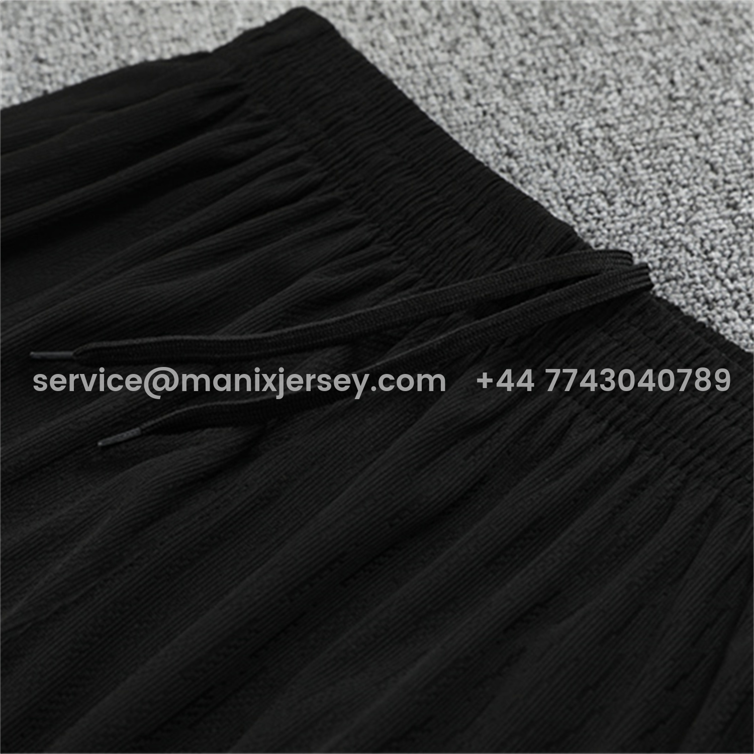 ManixJersey.com | England 25-26 Long Sleeve Training Set - Player Version - Black Top and Pants -Customize Name, Number and Patch | Worldwide Shipping