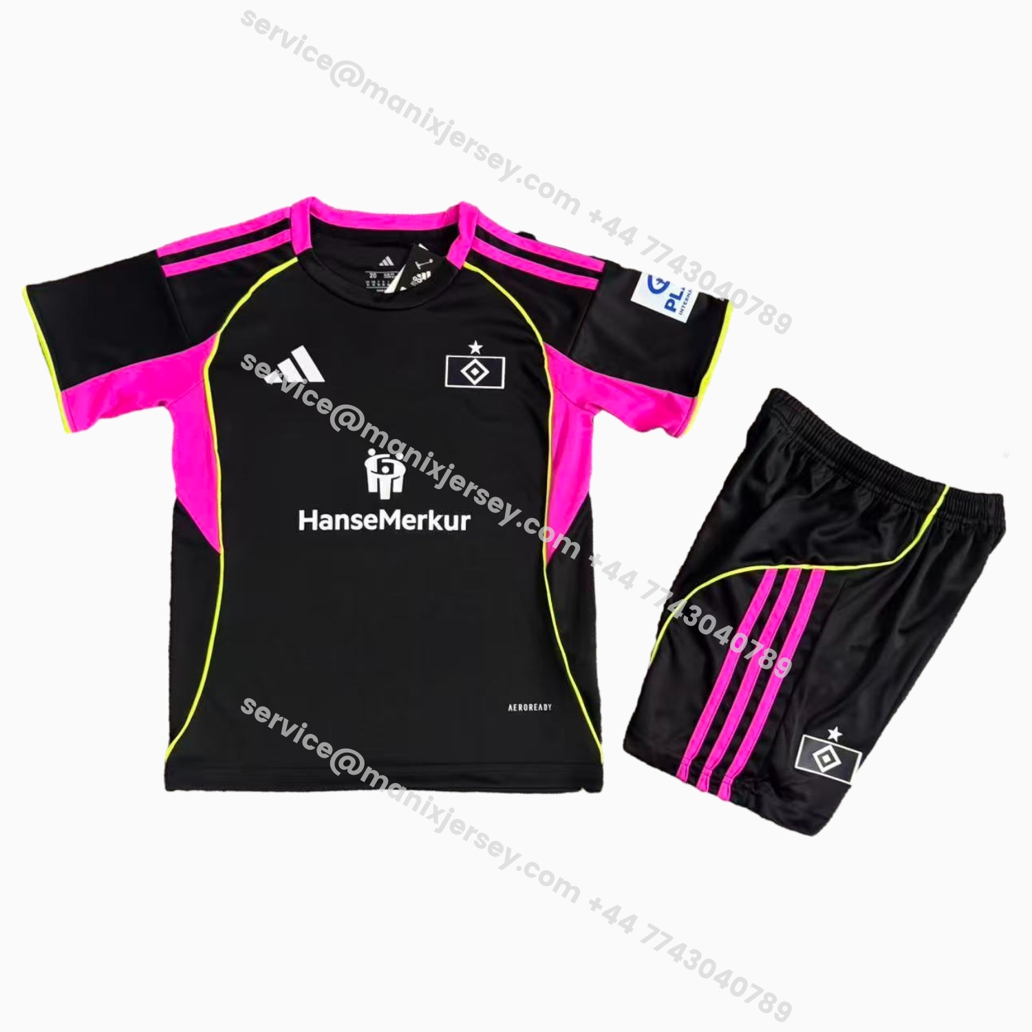 ManixJersey.com | Hamburger SV 25-26 Third Kids Kit -Customize Name, Number and Patch | Worldwide Shipping