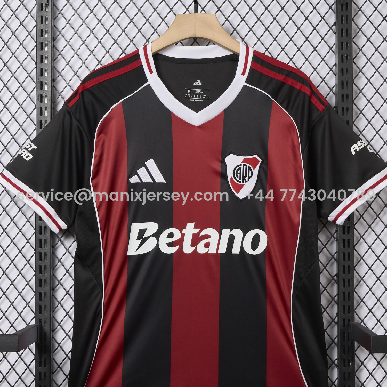 ManixJersey.com | River Plate 25-26 Away Jersey With Chest Sponsor - Fans Version -Customize Name, Number and Patch | Worldwide Shipping