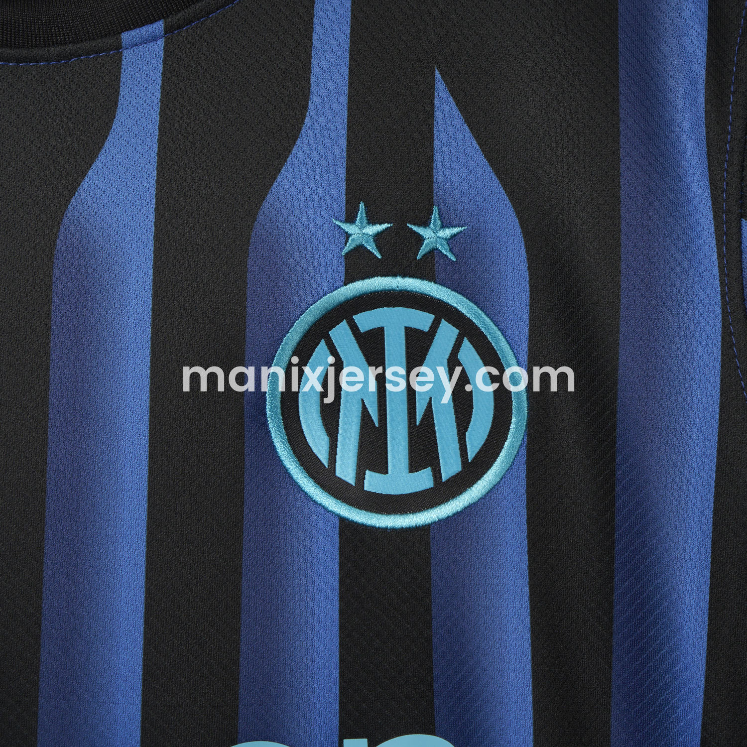 ManixJersey.com | Inter Milan 25-26 Home Jersey - Fans Version -Customize Name, Number and Patch | Worldwide Shipping