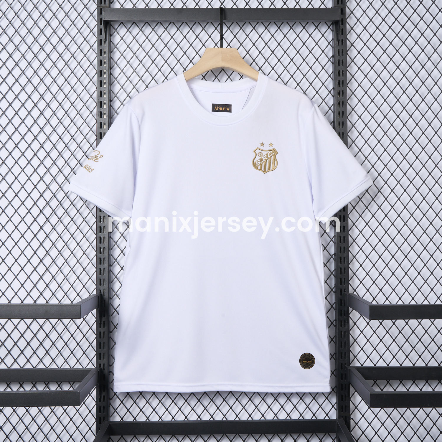 ManixJersey.com | Santos 24-25 White Special Edition Jersey - Fans Version -Customize Name, Number and Patch | Worldwide Shipping